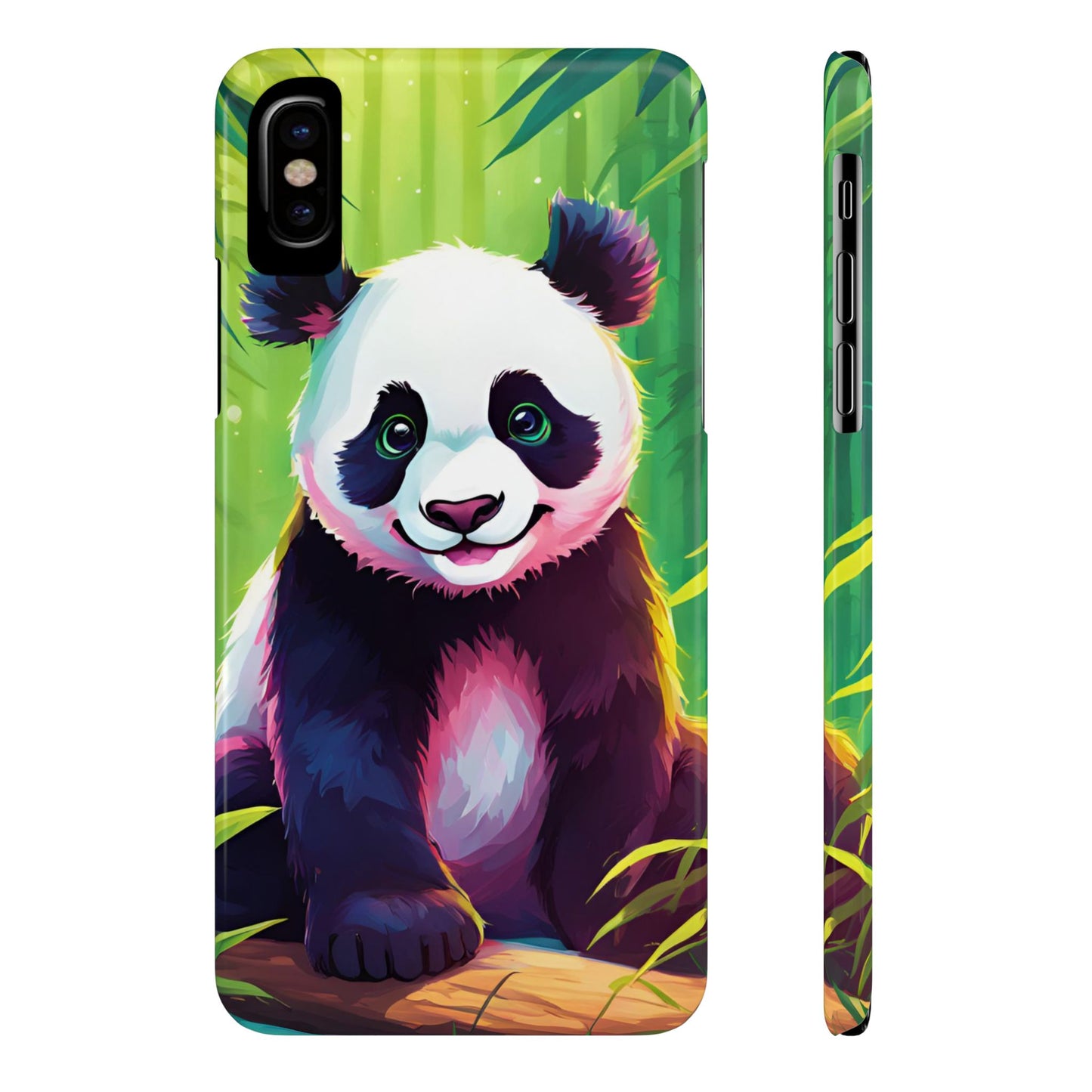 Panda Slim Phone Case