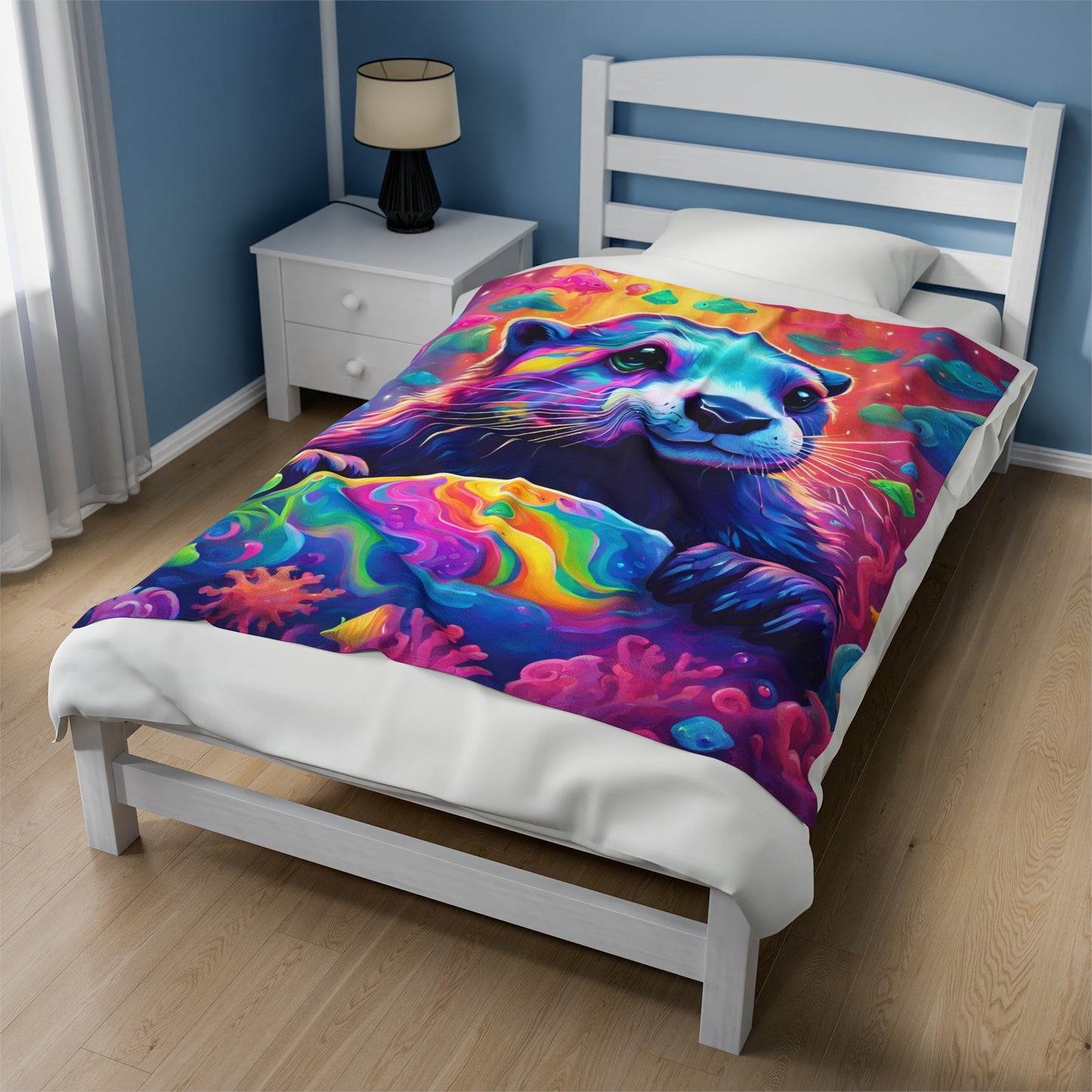 Otter Plush Blanket
