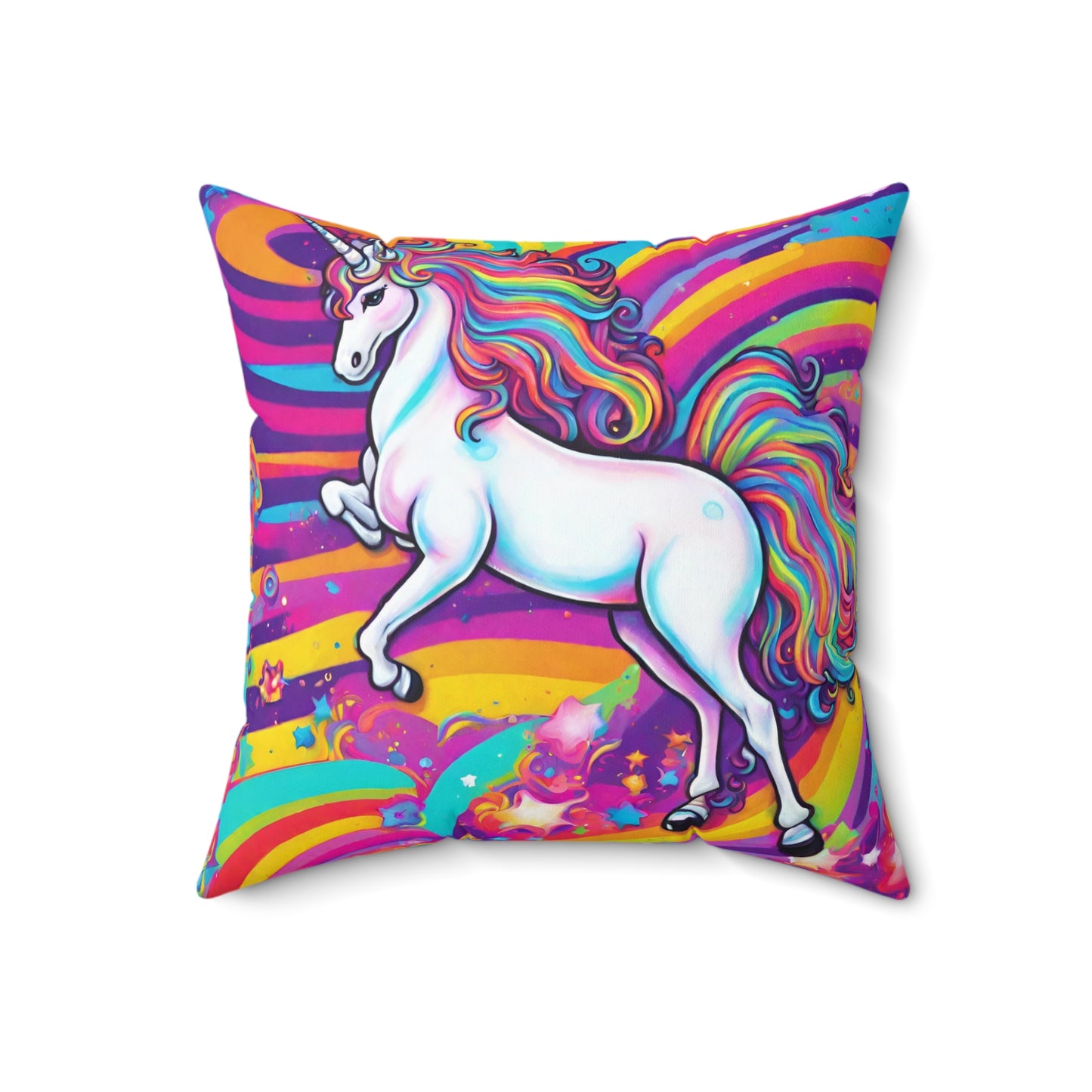 Rainbow Unicorn Pillow