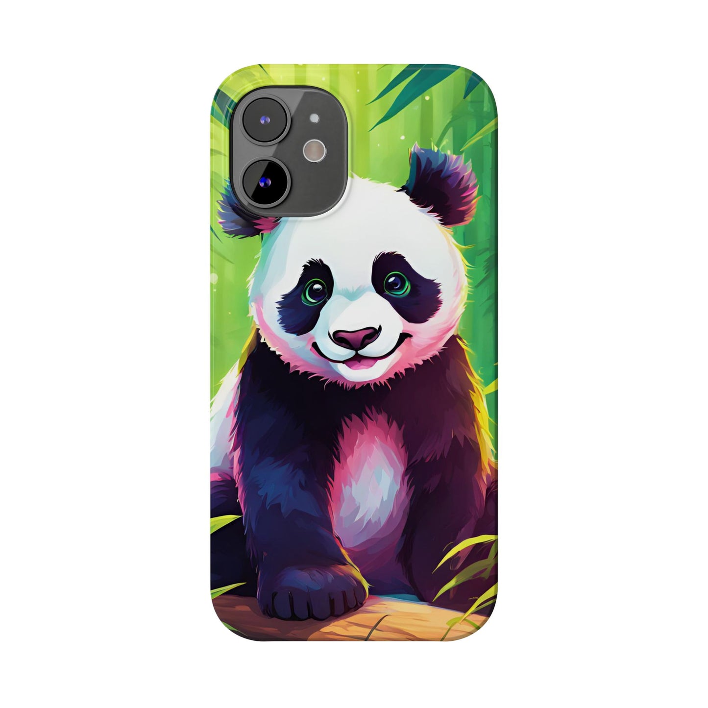 Panda Slim Phone Case