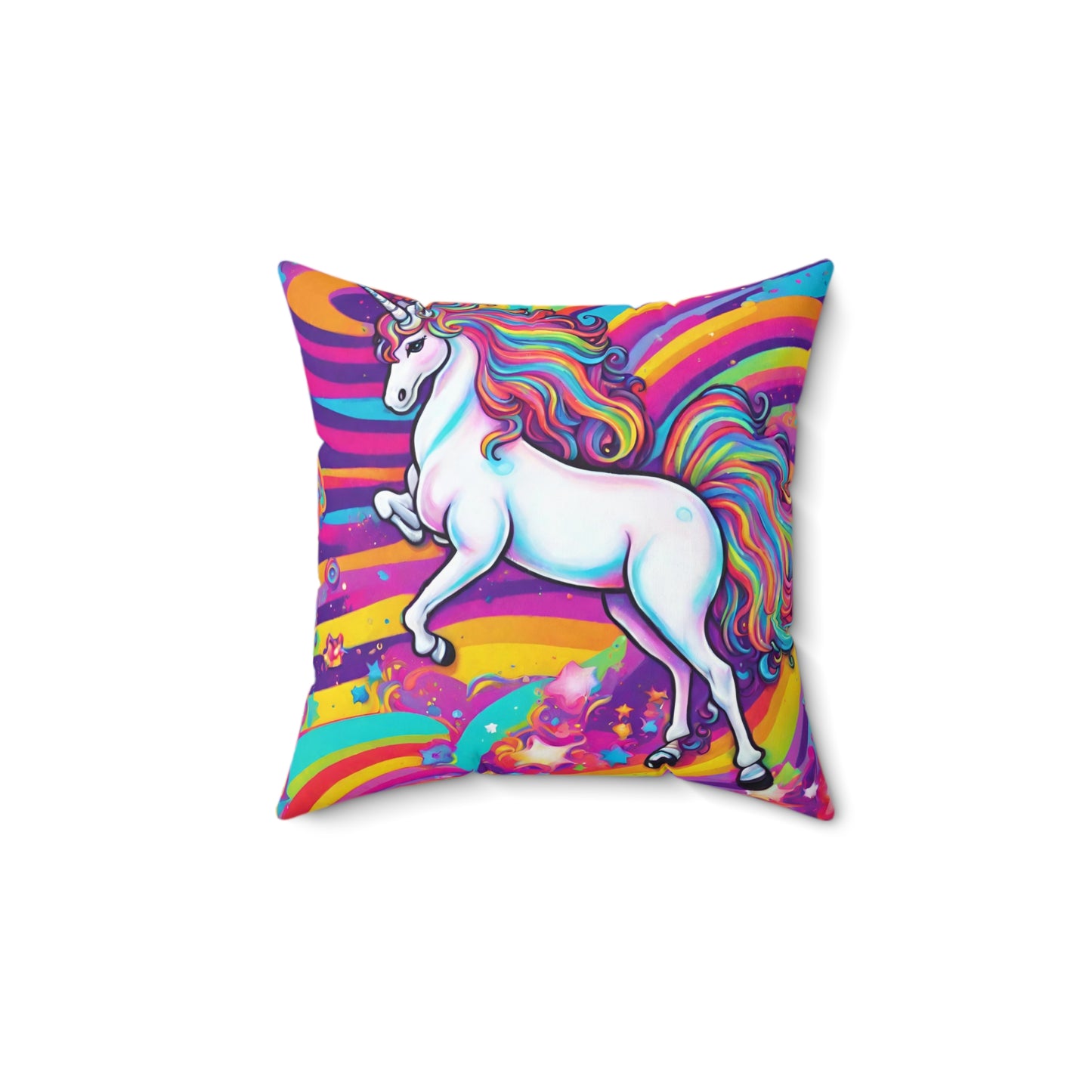 Rainbow Unicorn Pillow