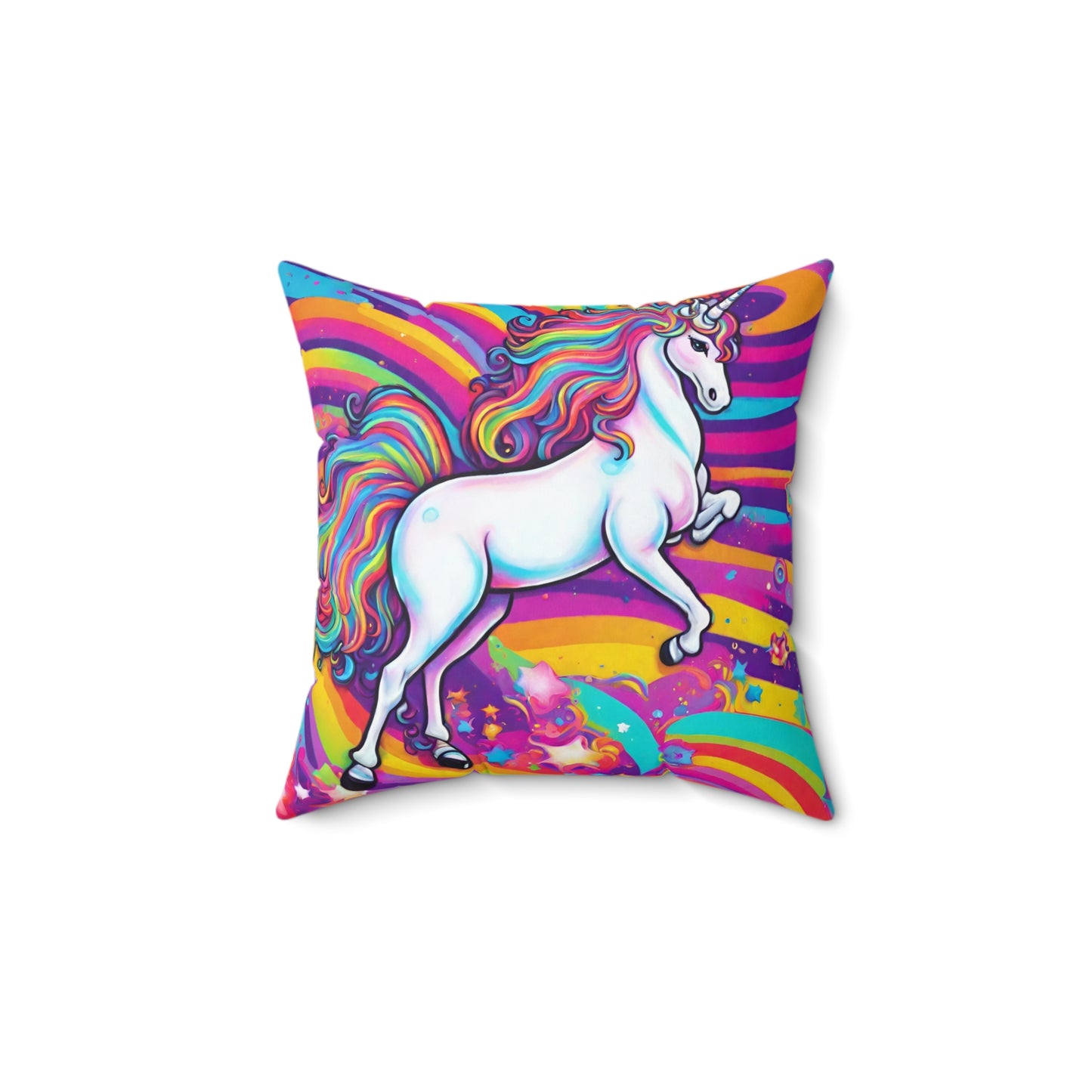 Rainbow Unicorn Pillow