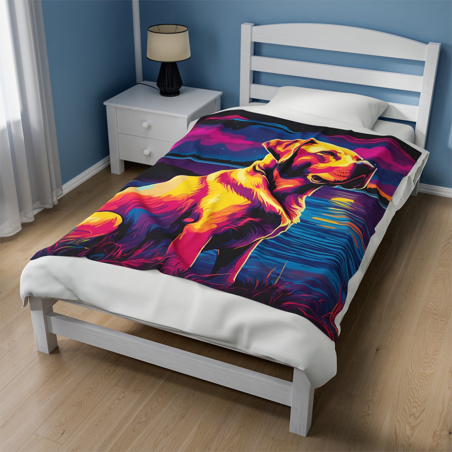 Lab Plush Blanket