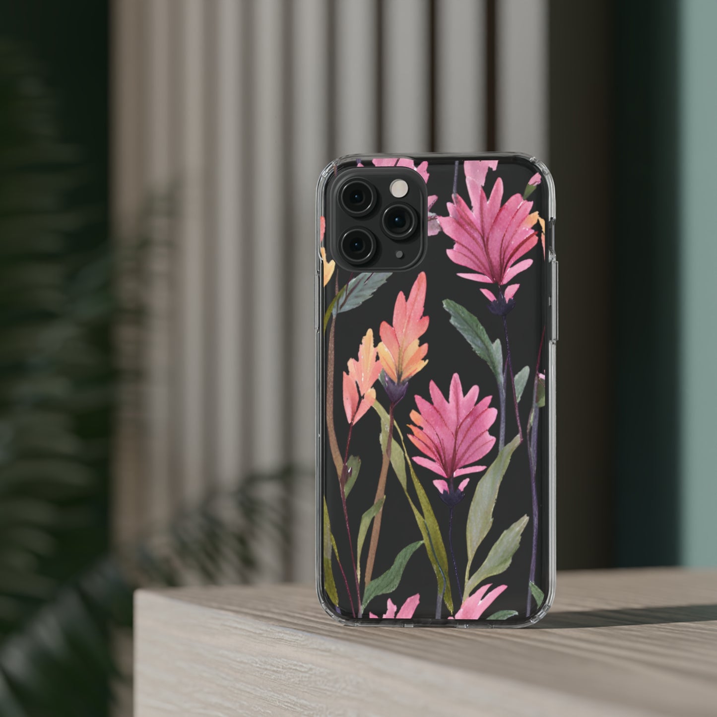 Flower Clear Phone Case