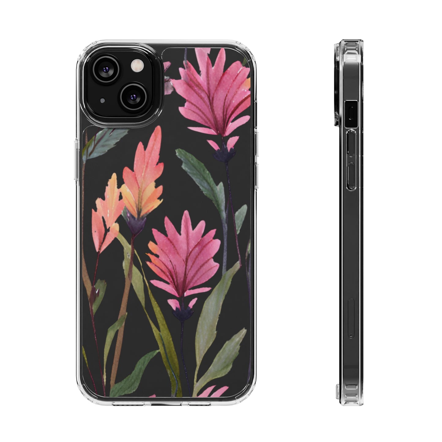 Flower Clear Phone Case