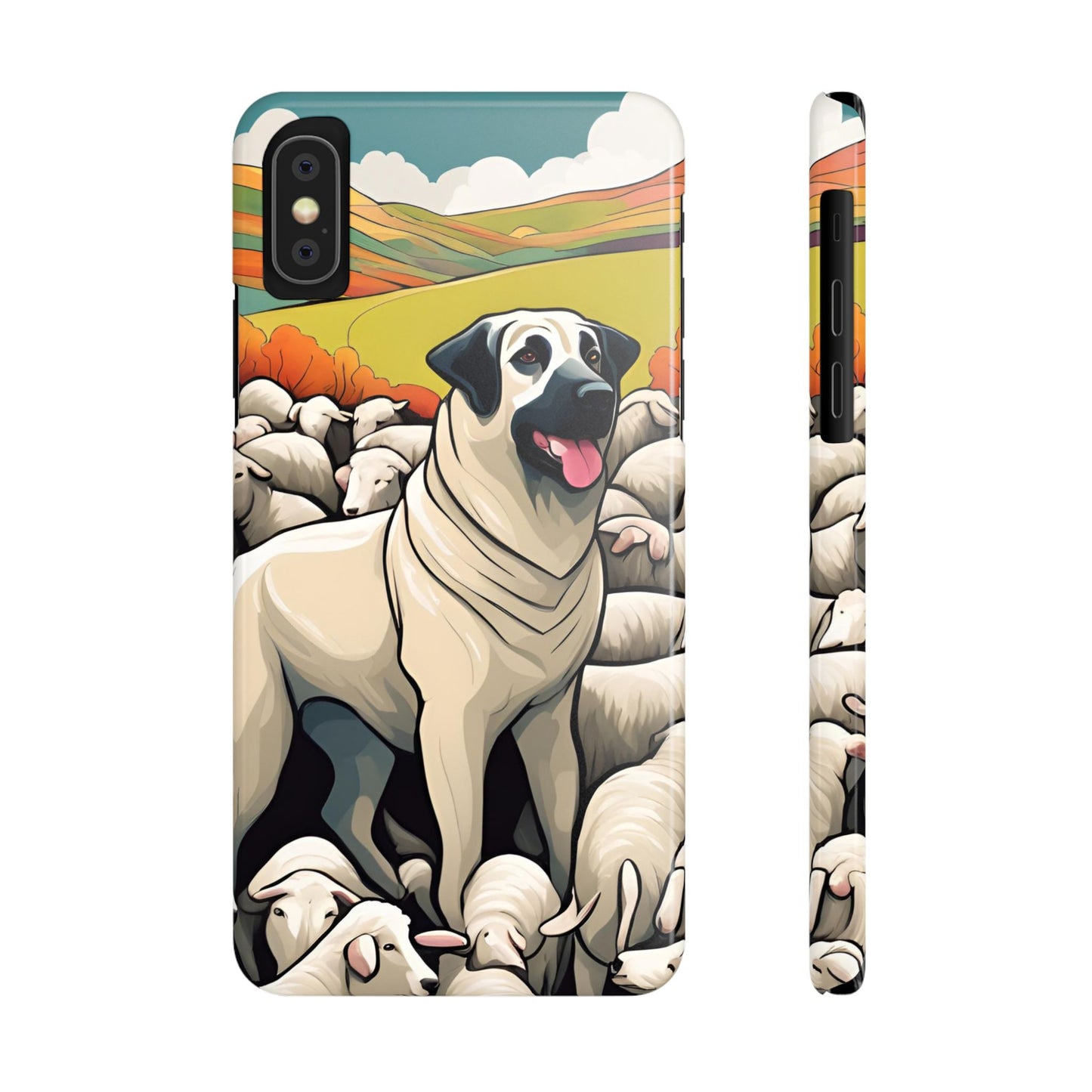 Kangal with flock Slim Phone Case