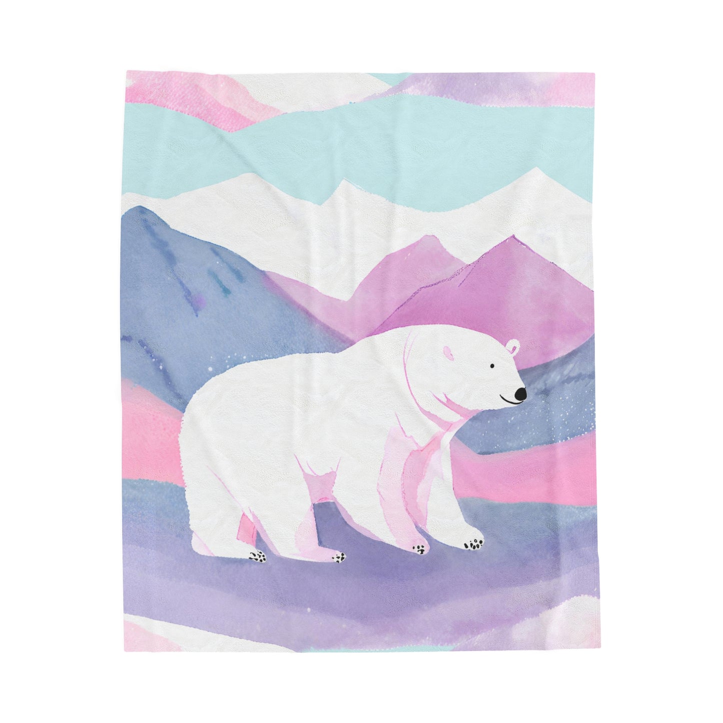 Polar Bear Plush Blanket