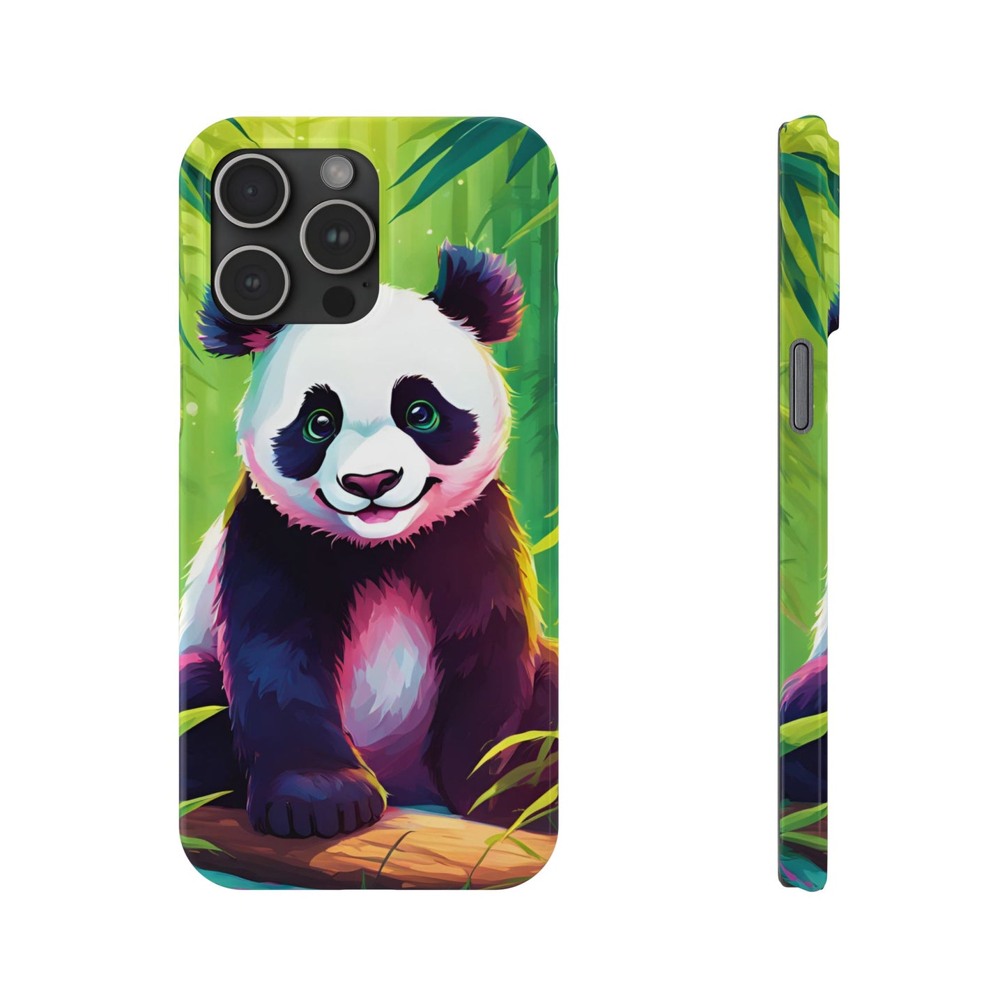 Panda Slim Phone Case