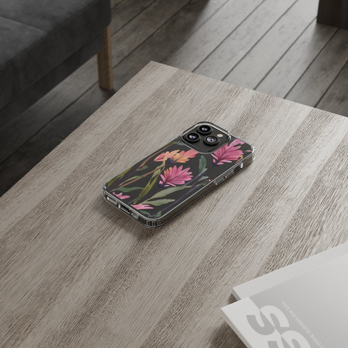 Flower Clear Phone Case