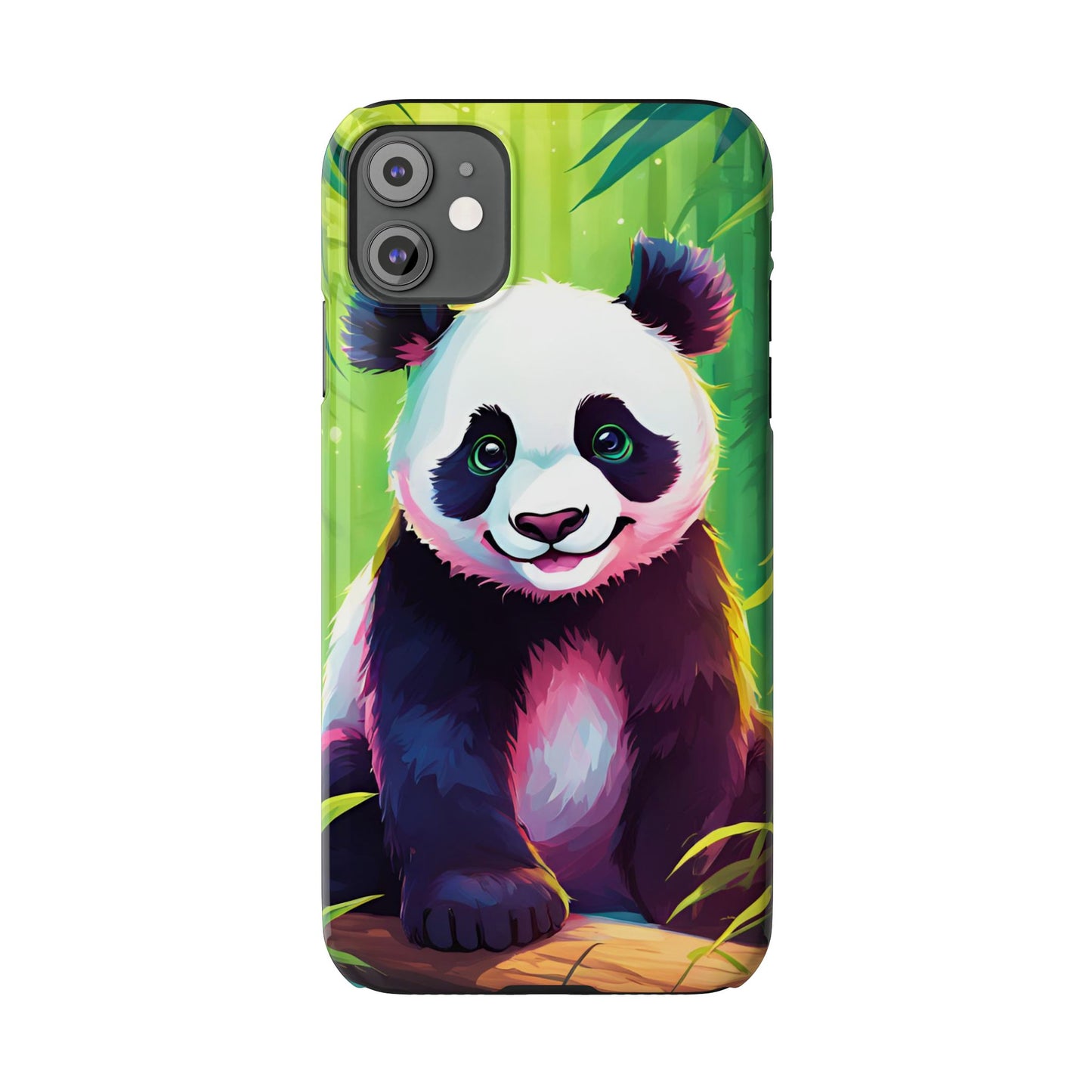 Panda Slim Phone Case