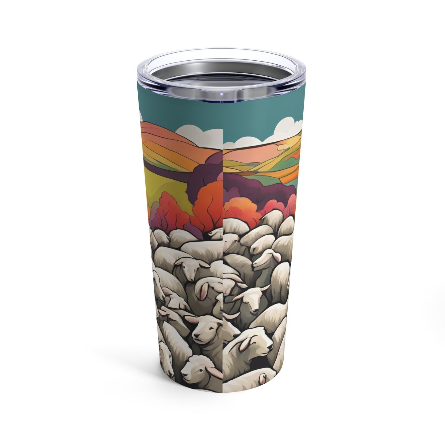 Kangal with flock Tumbler 20oz