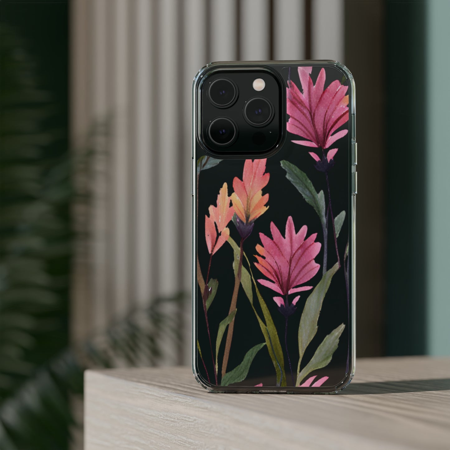 Flower Clear Phone Case