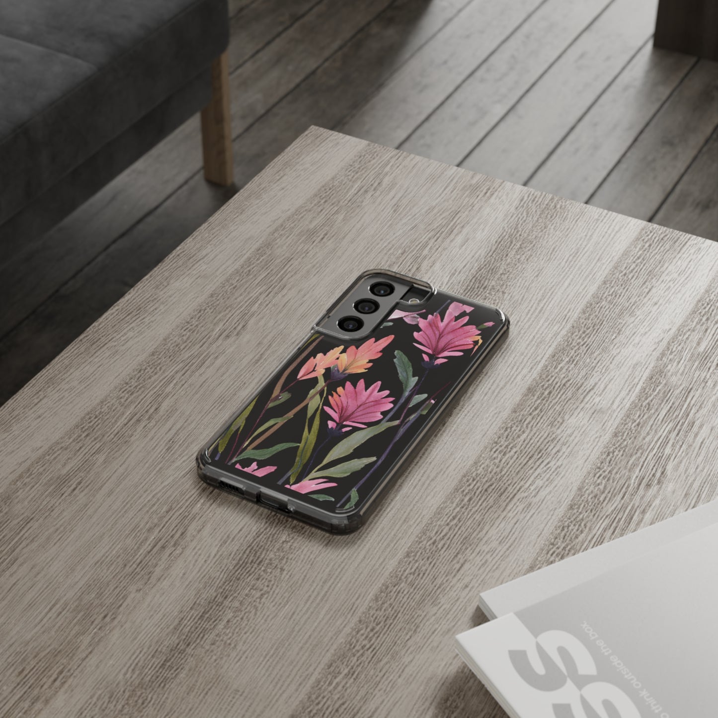 Flower Clear Phone Case