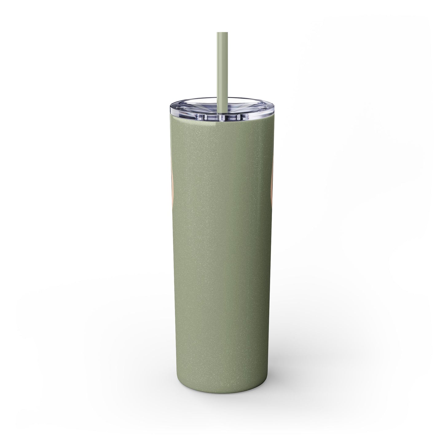 Highland Cow Skinny Tumbler with Straw, 20oz