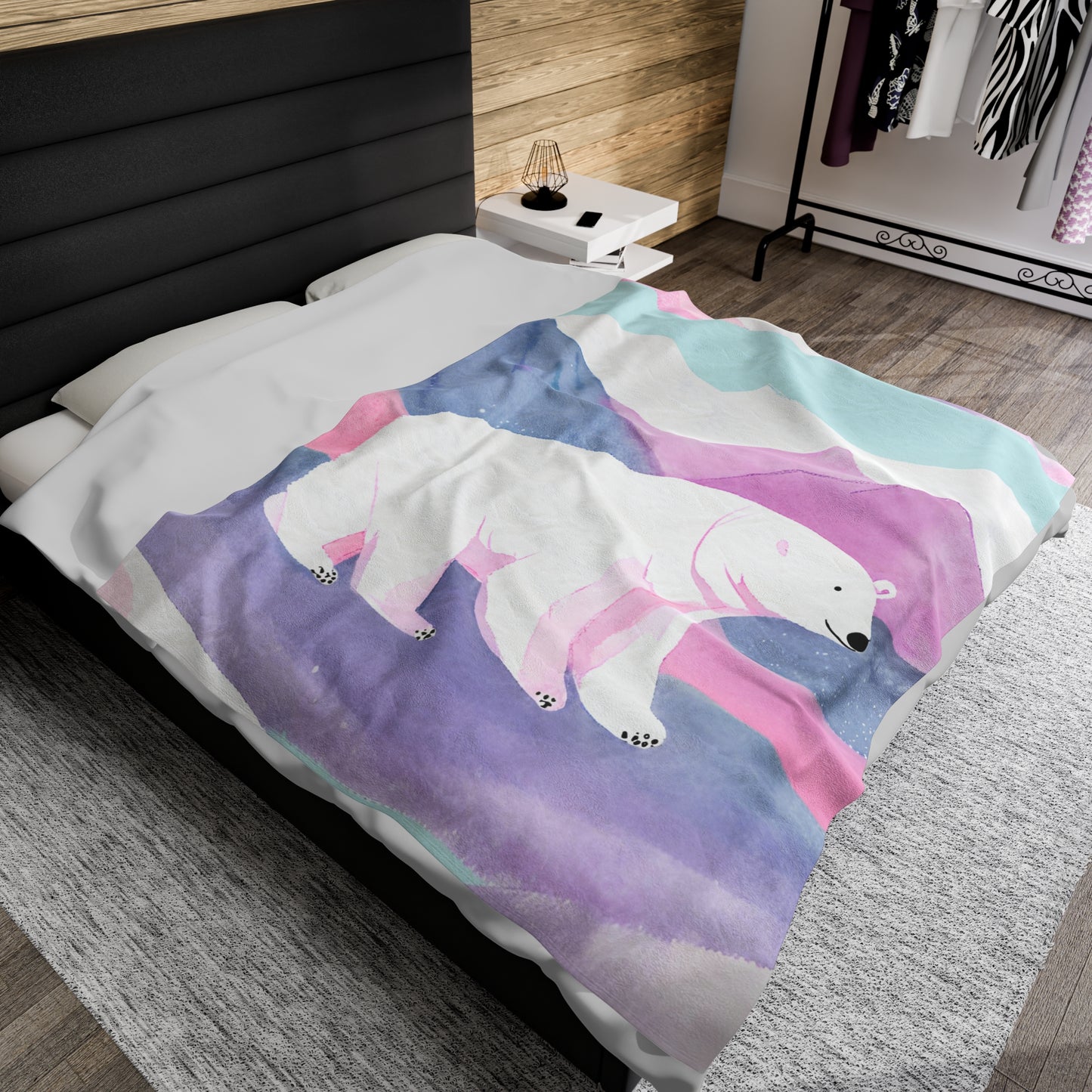 Polar Bear Plush Blanket