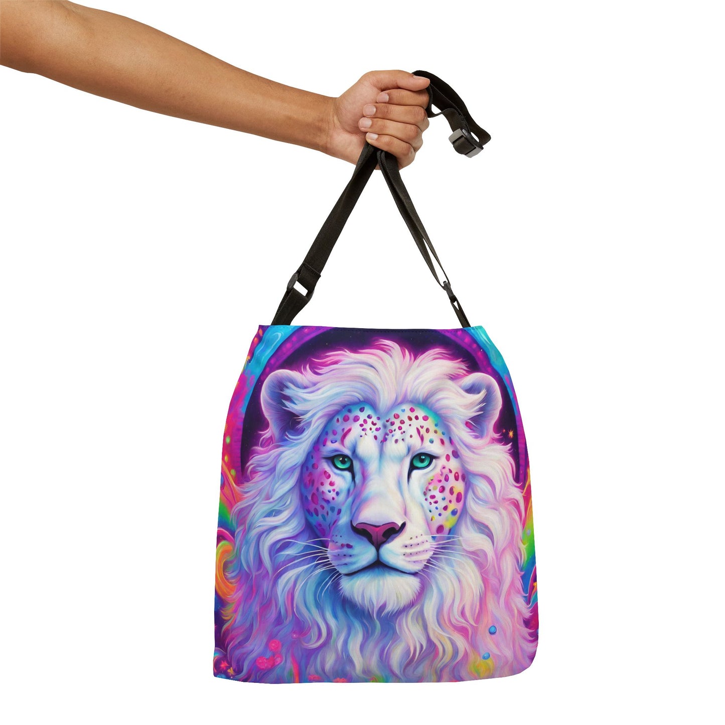 White Lion Adjustable Tote