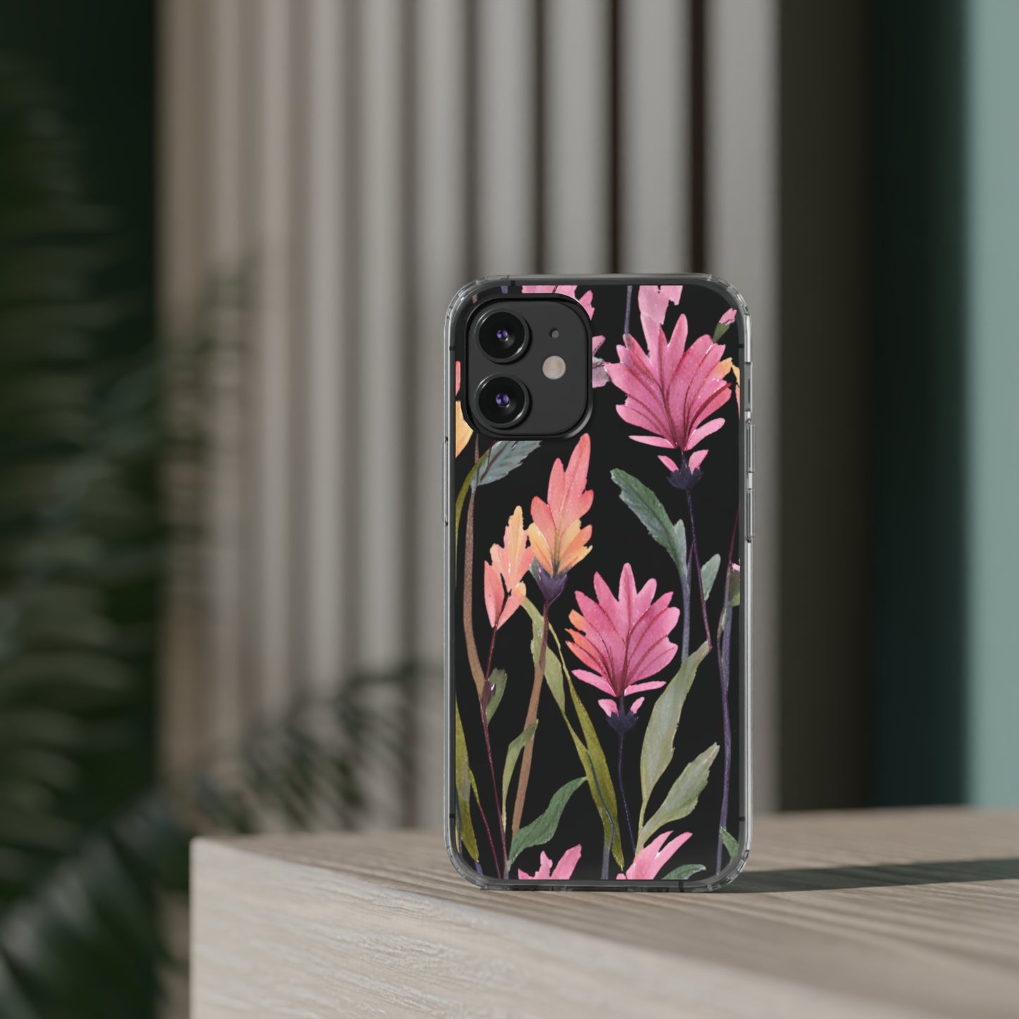 Flower Clear Phone Case