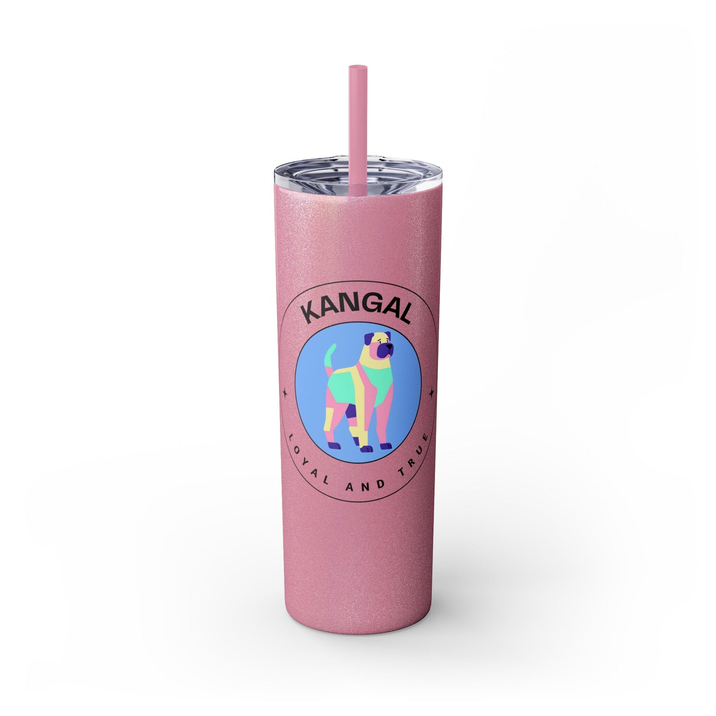 Kangal Skinny Tumbler with Straw, 20oz