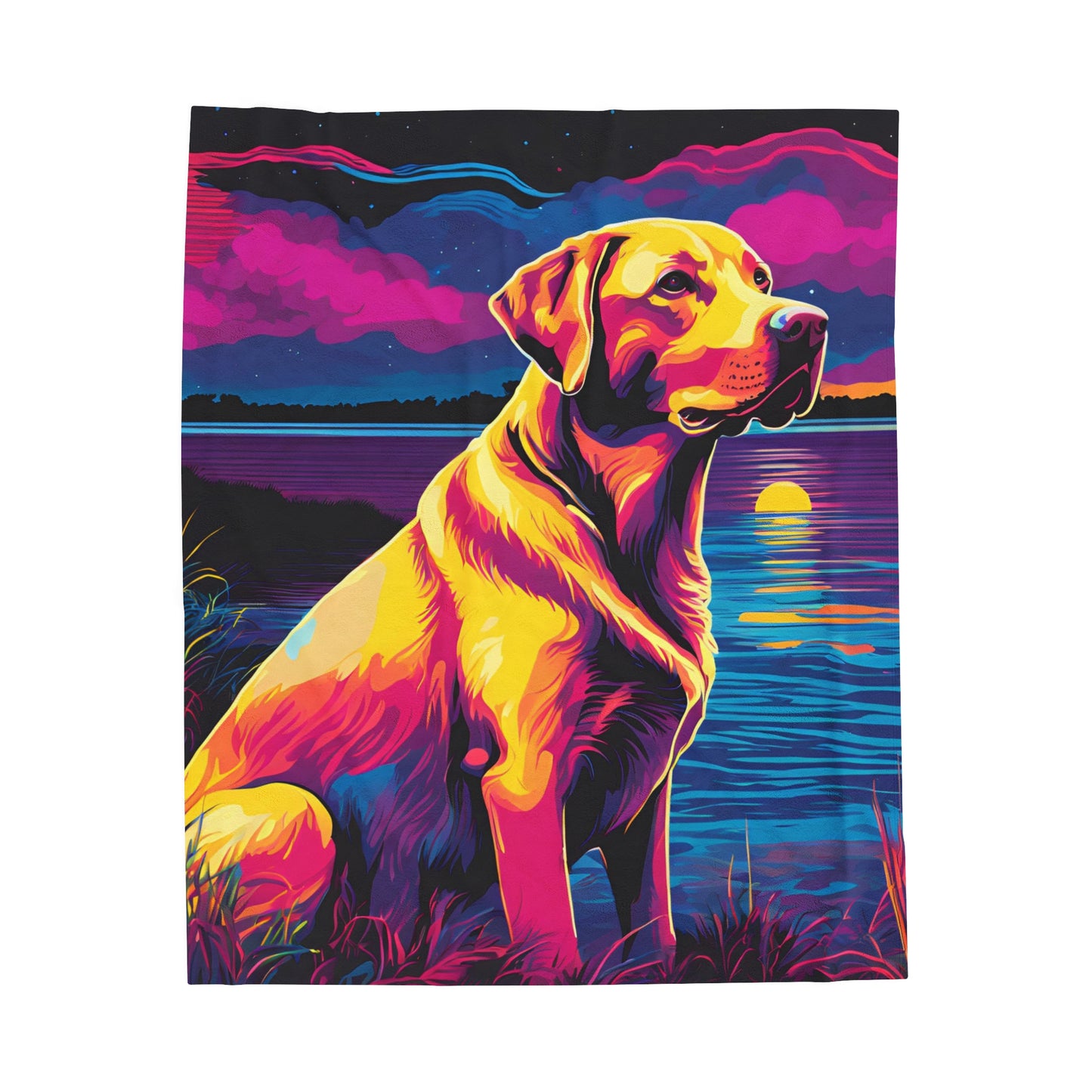 Lab Plush Blanket