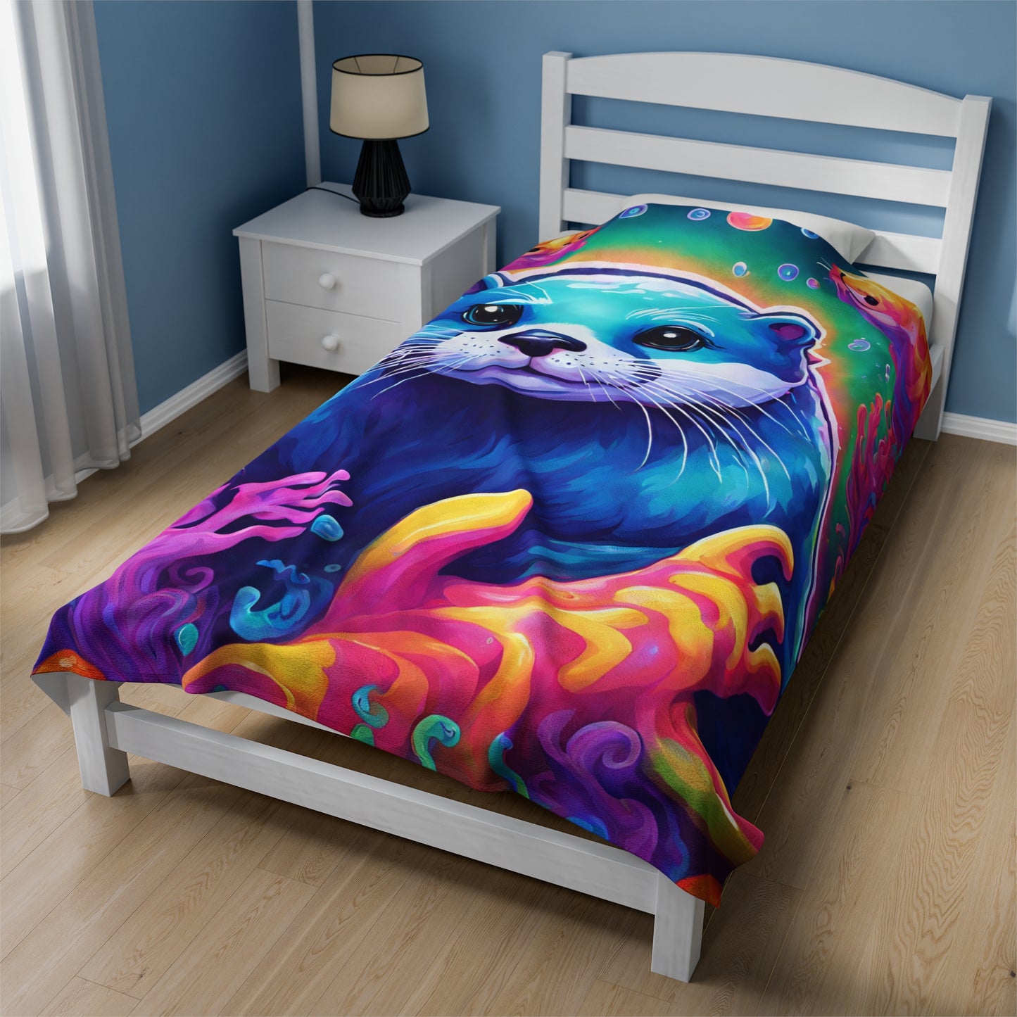 Otter Plush Blanket