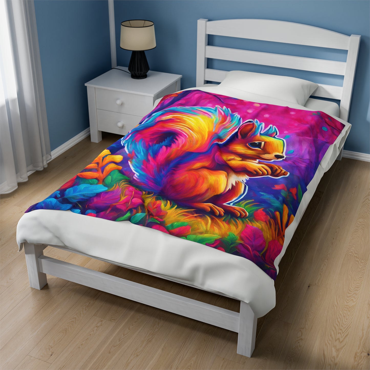 Squirrel Plush Blanket