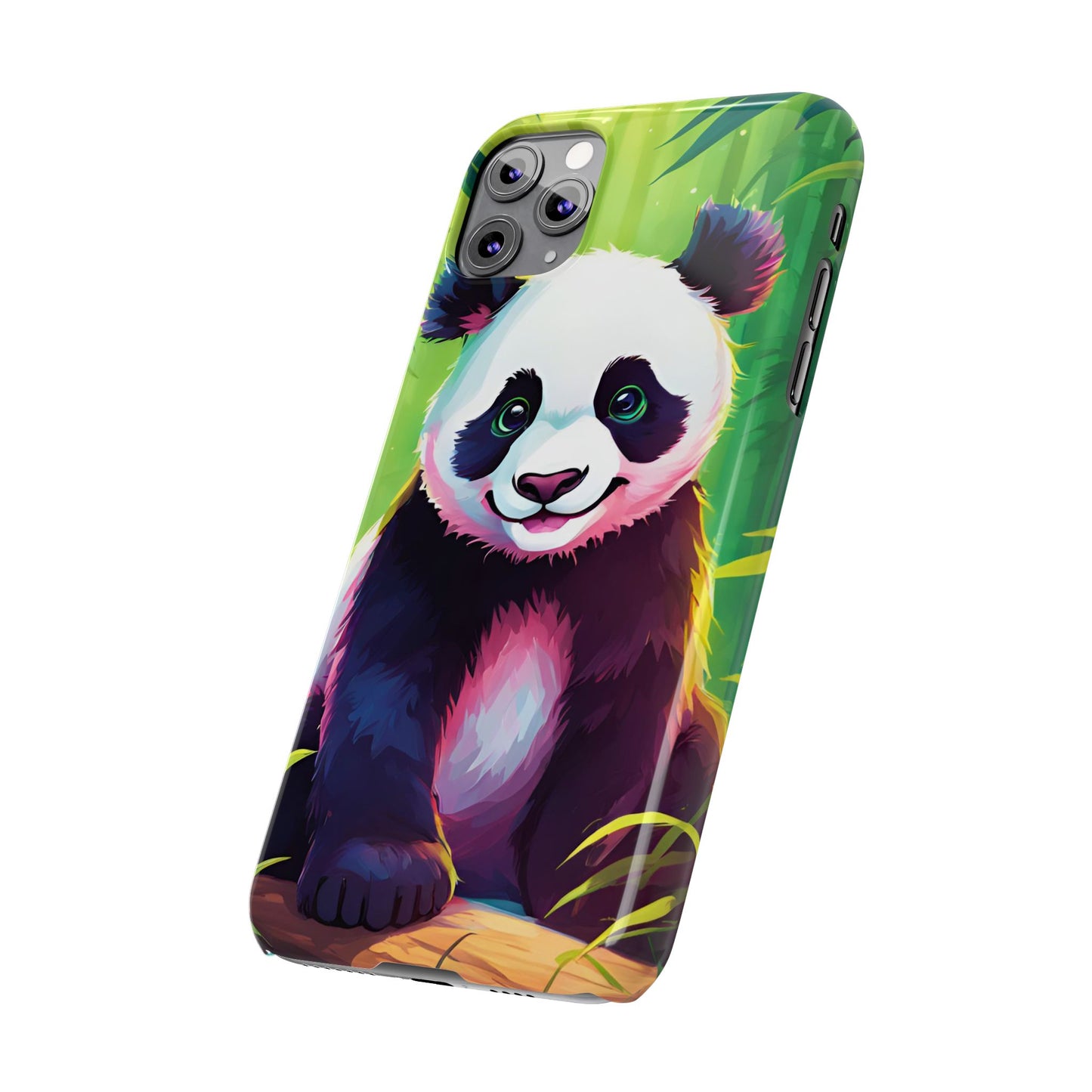 Panda Slim Phone Case