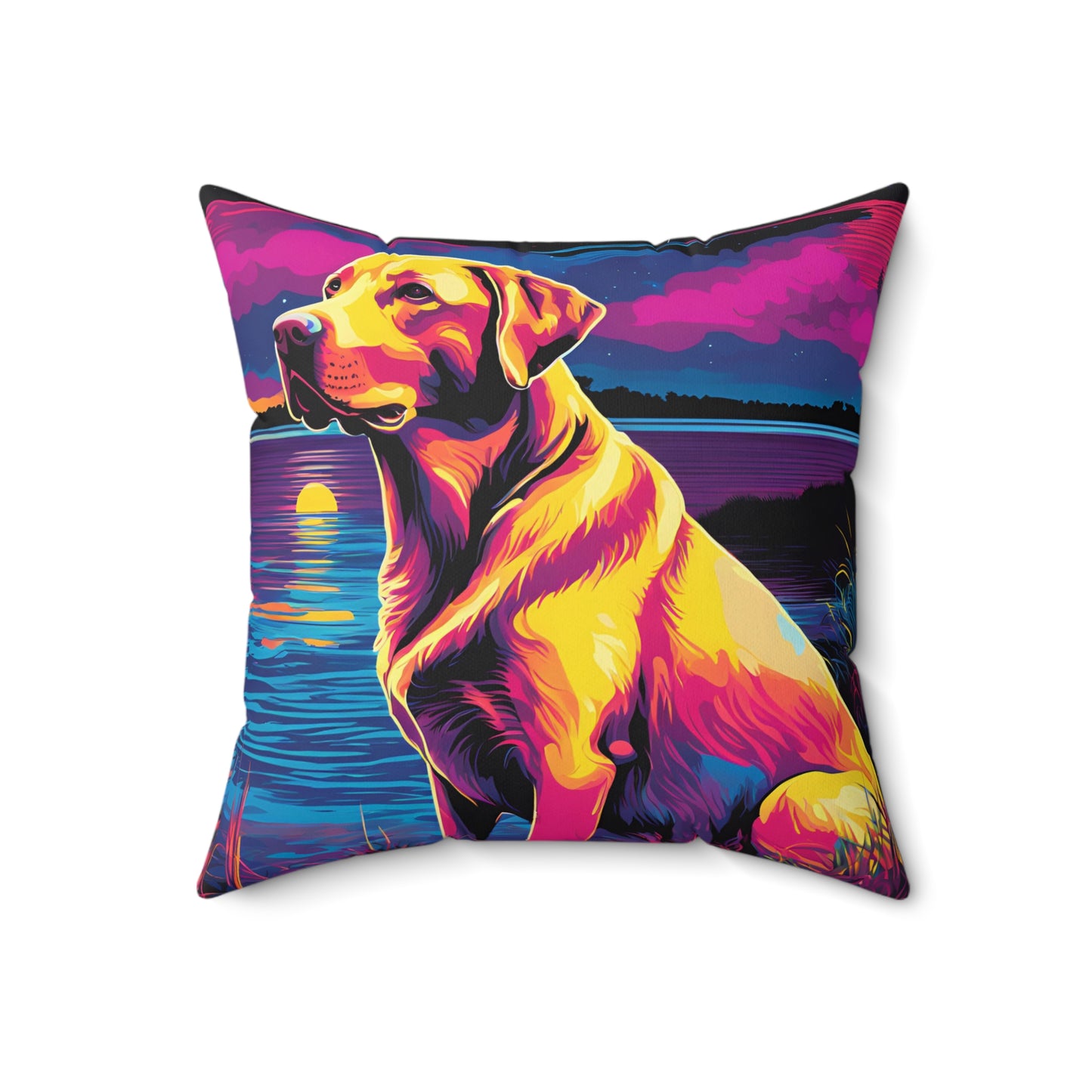 Yellow Lab Pillow