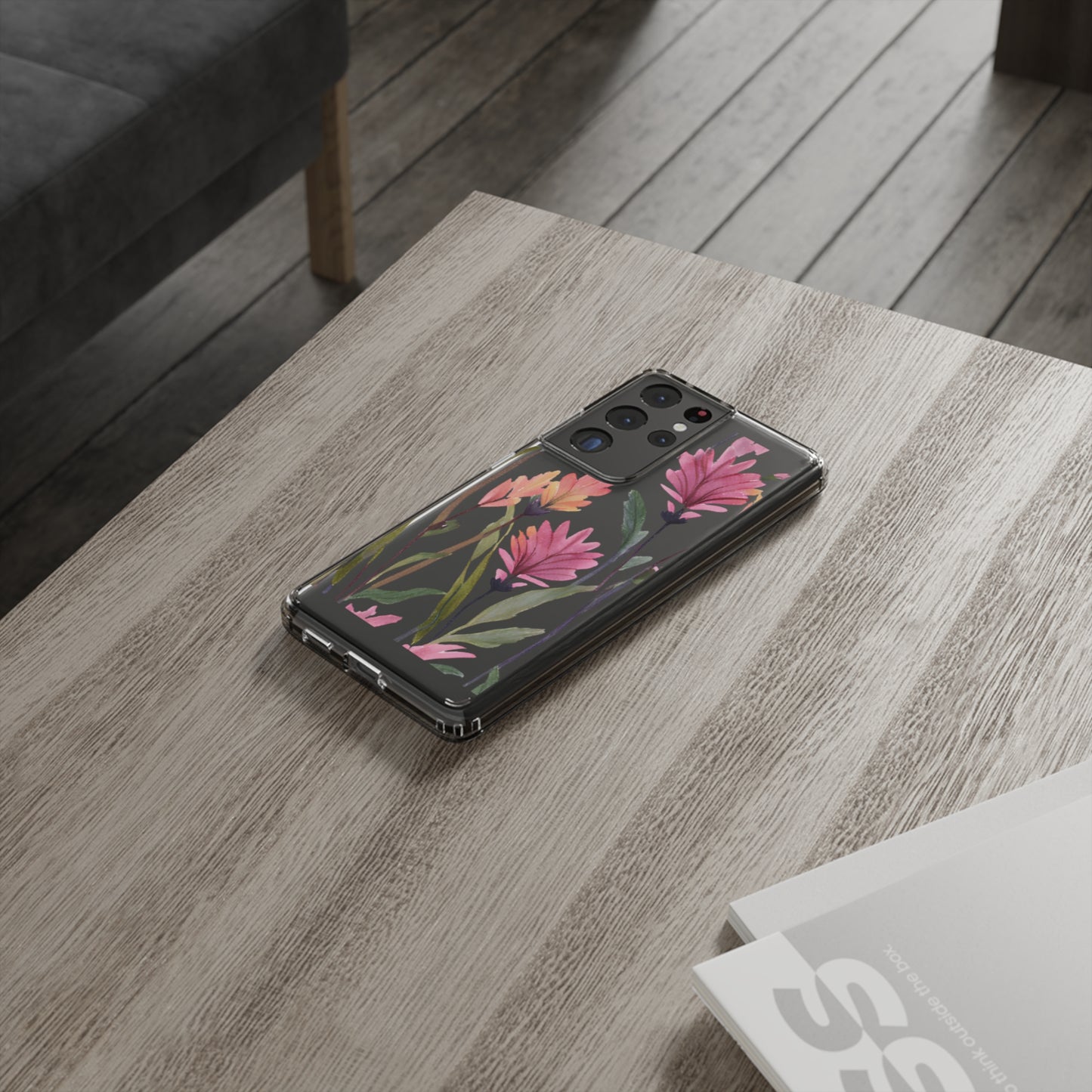 Flower Clear Phone Case