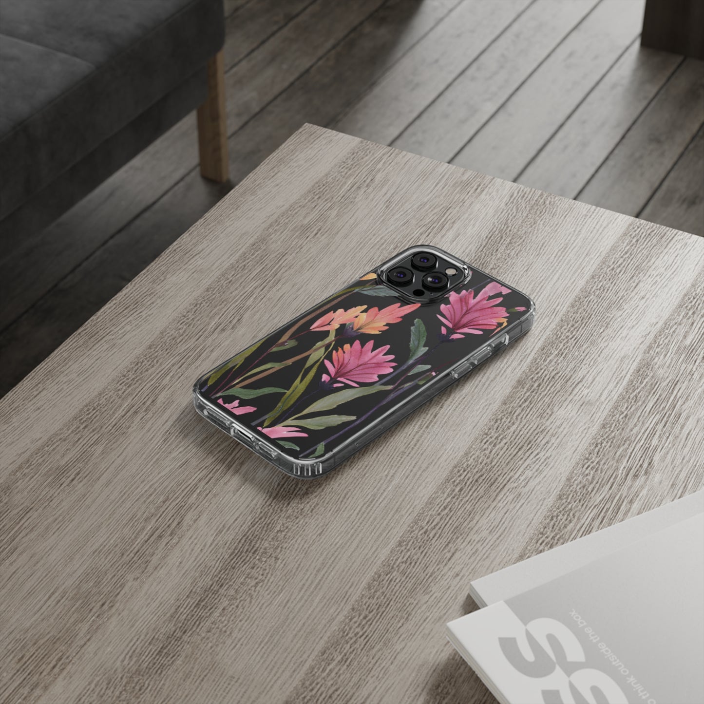 Flower Clear Phone Case
