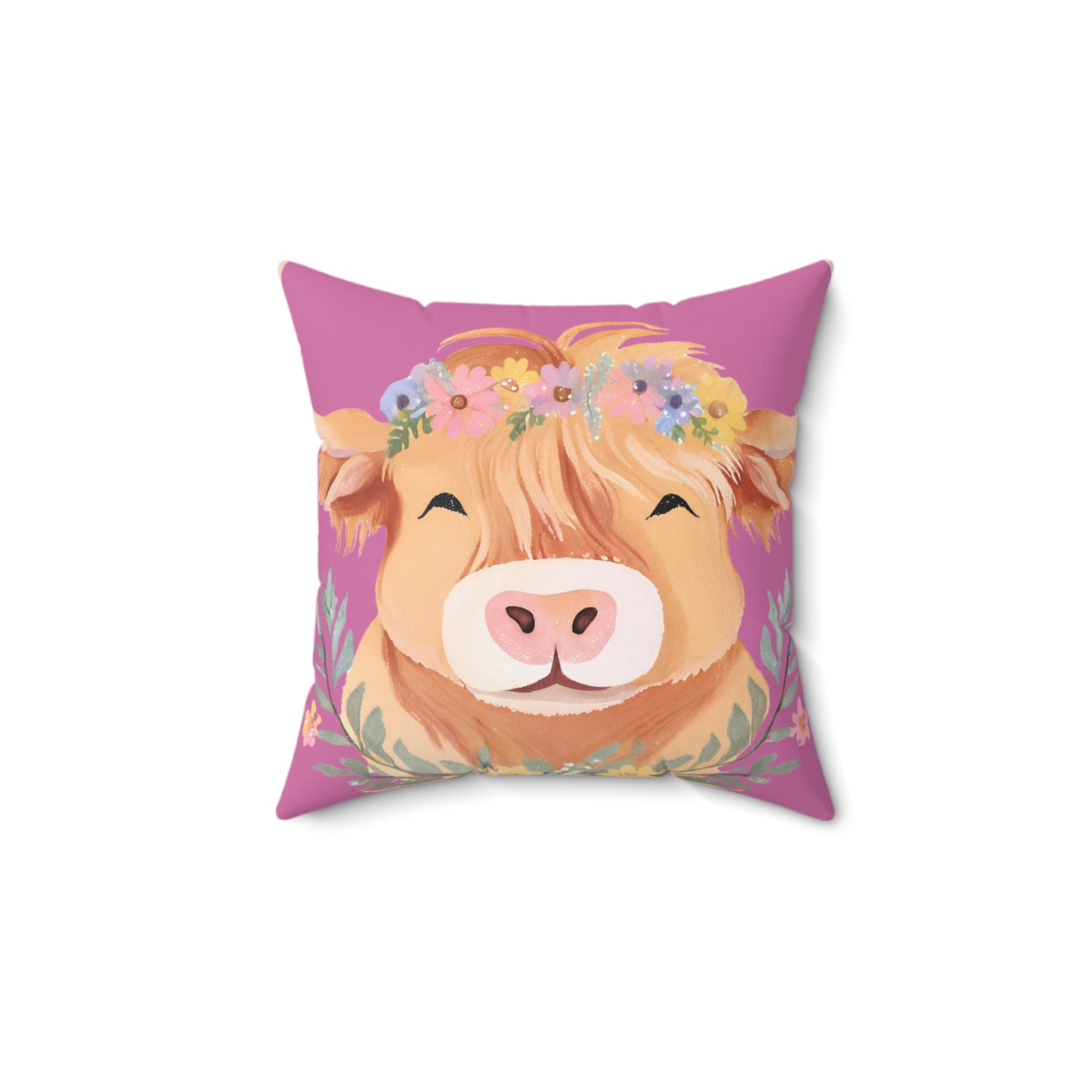Highland Cow Pillow