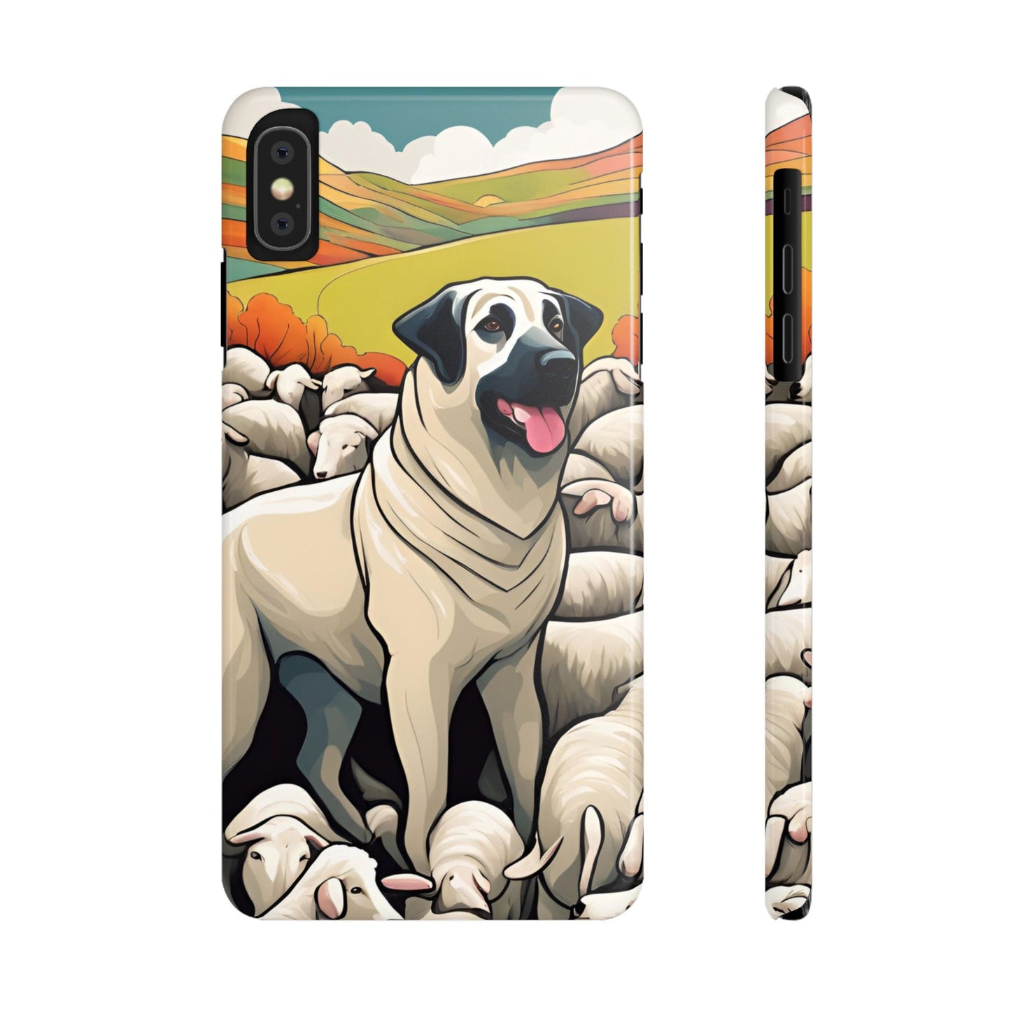 Kangal with flock Slim Phone Case