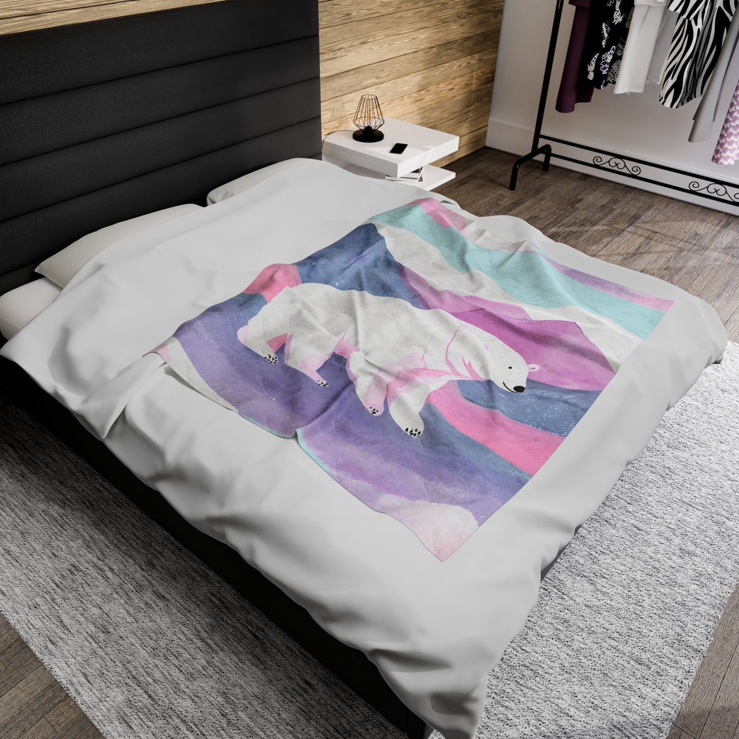 Polar Bear Plush Blanket