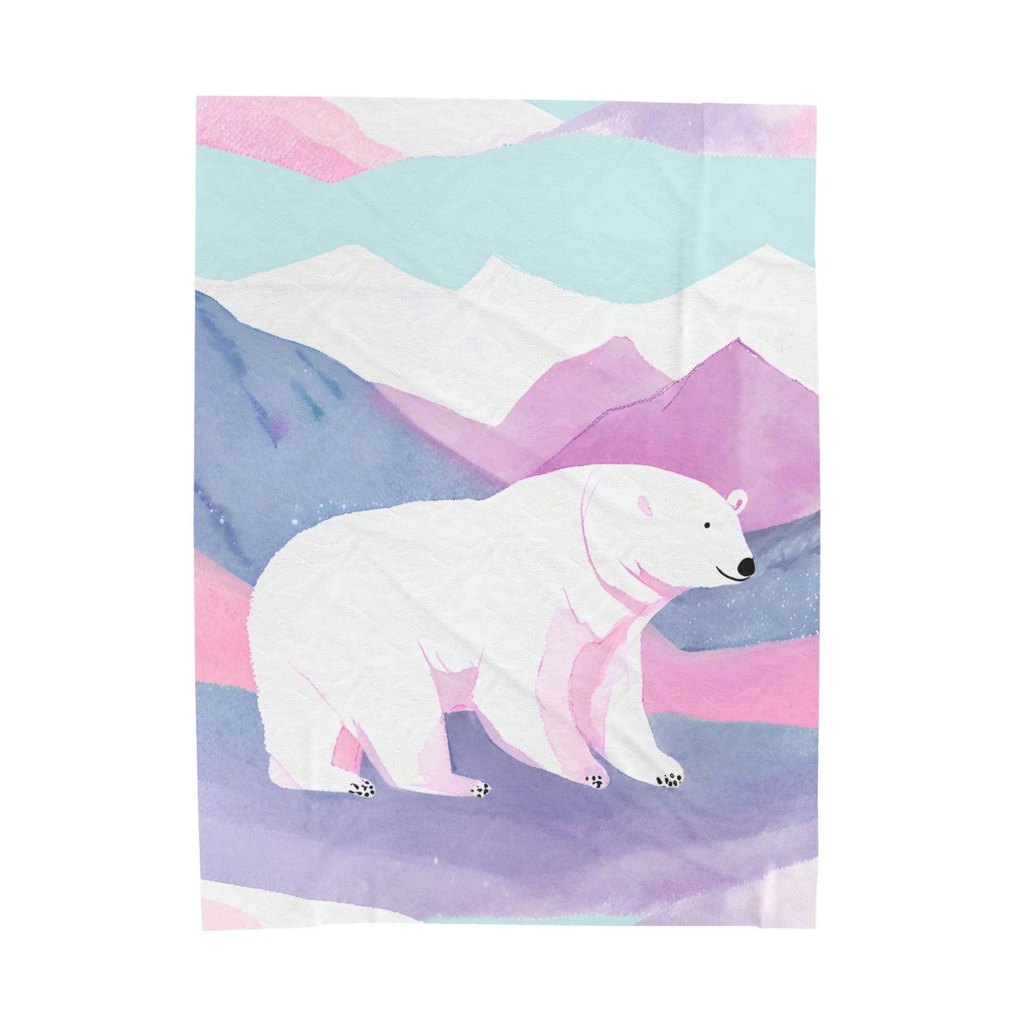 Polar Bear Plush Blanket