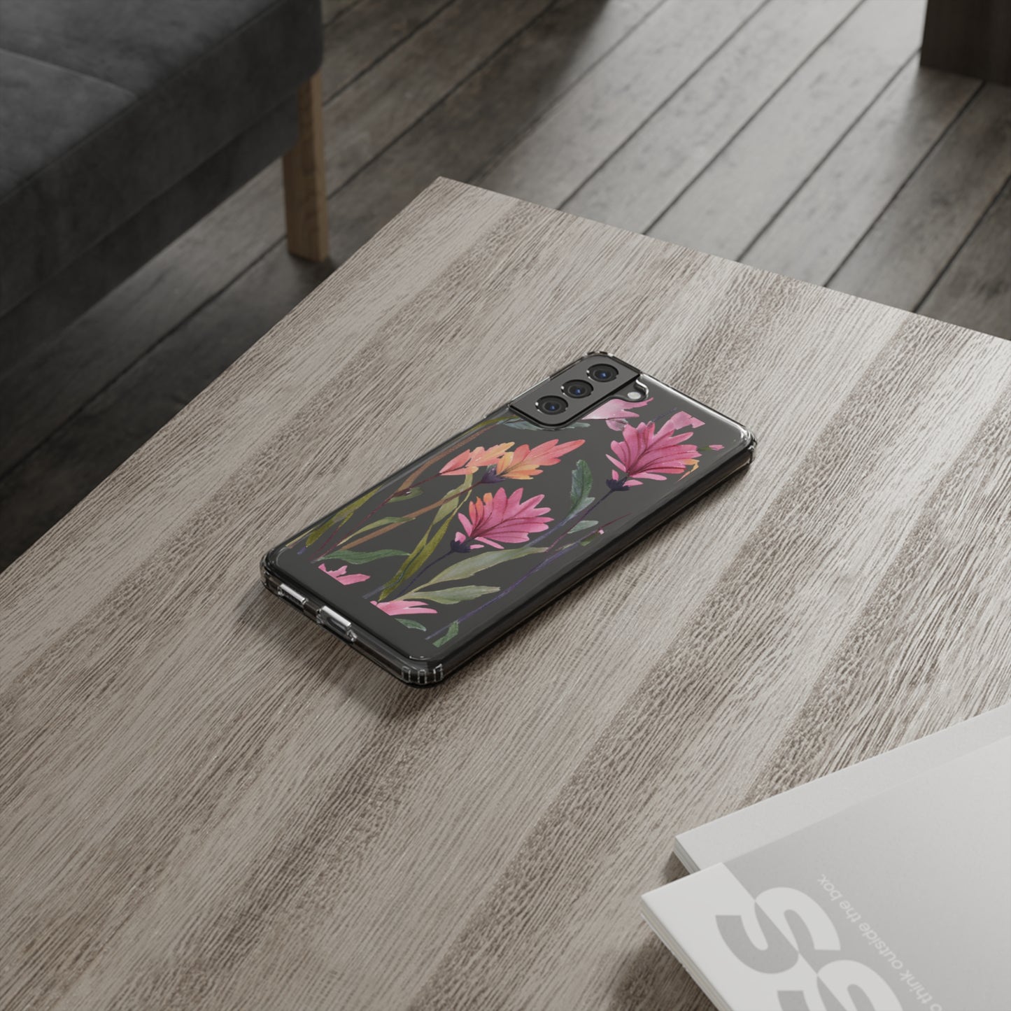 Flower Clear Phone Case