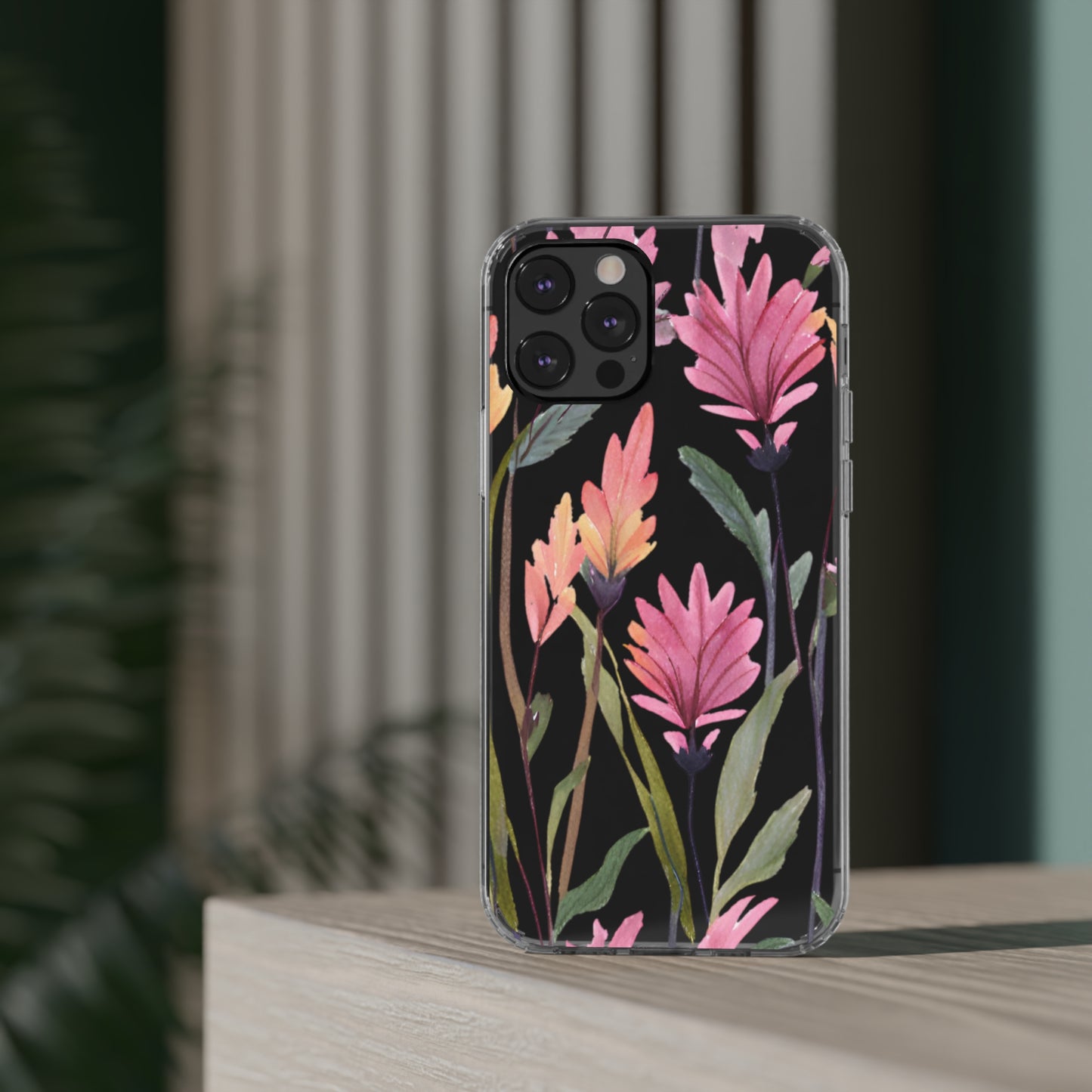 Flower Clear Phone Case