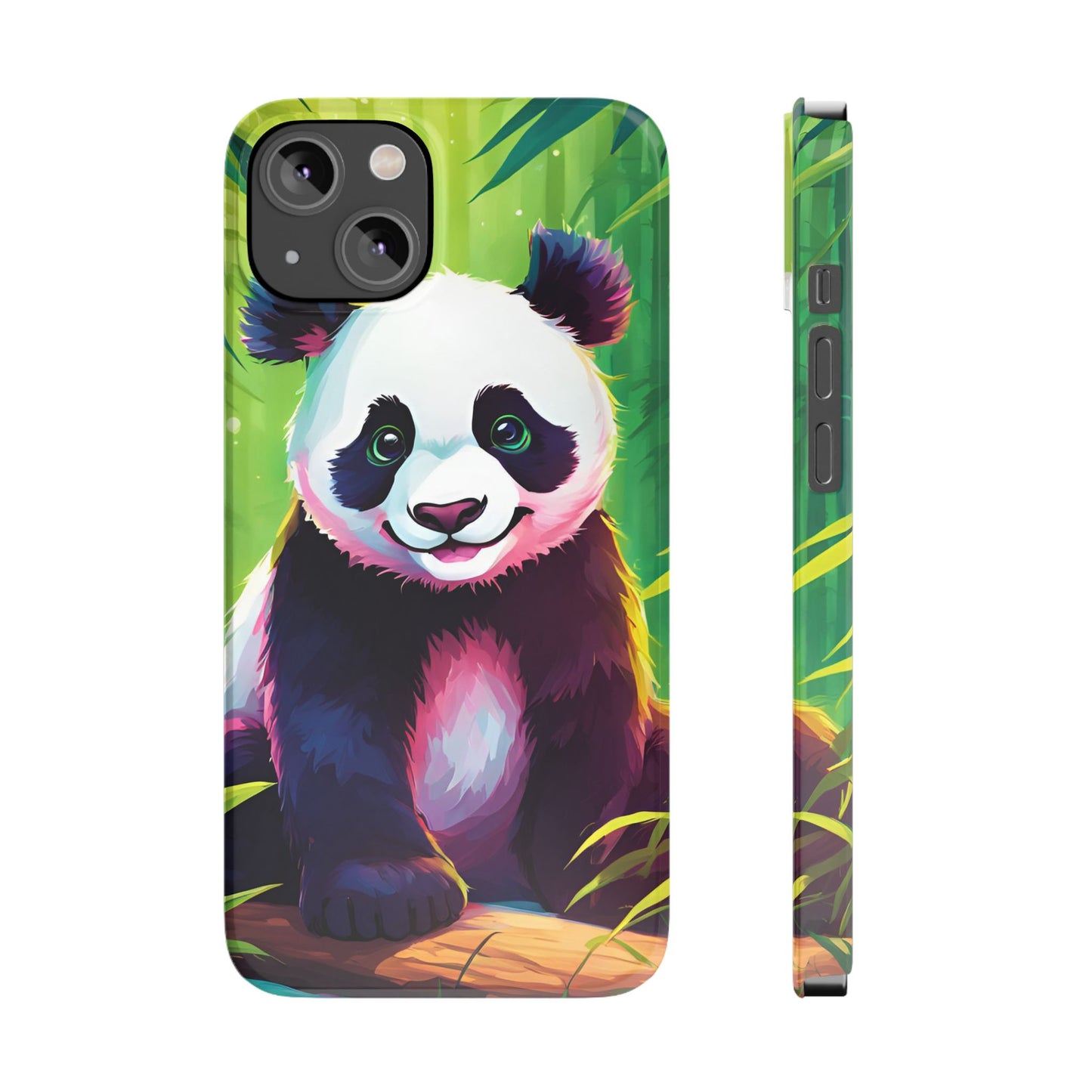 Panda Slim Phone Case