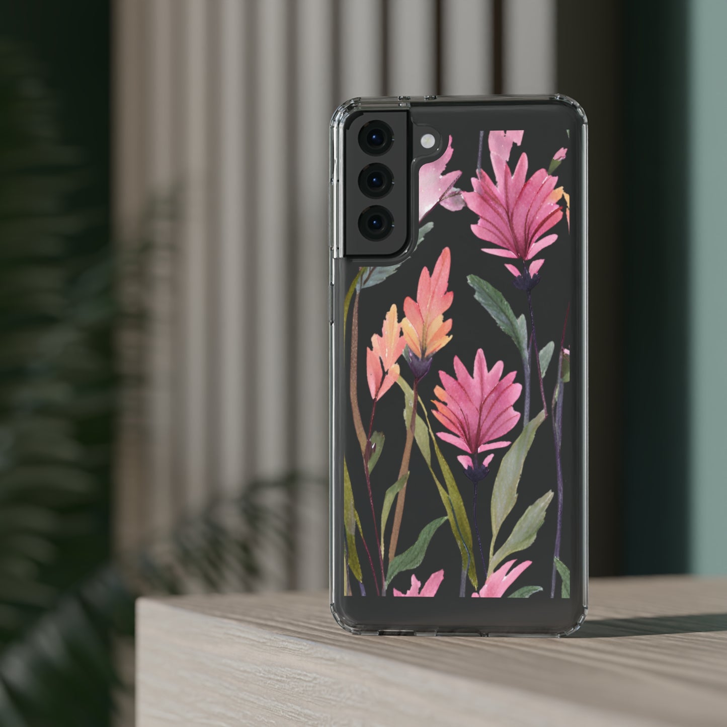 Flower Clear Phone Case