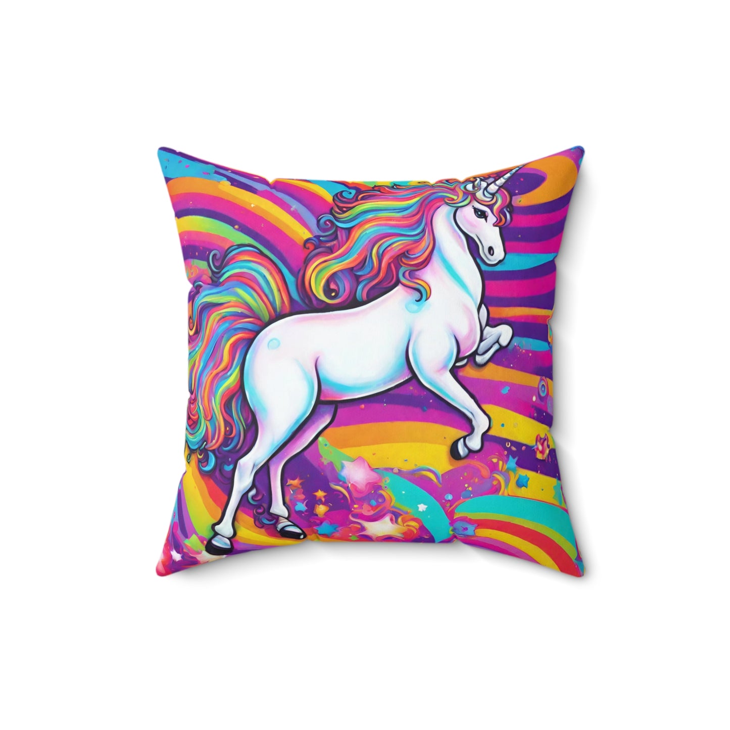 Rainbow Unicorn Pillow