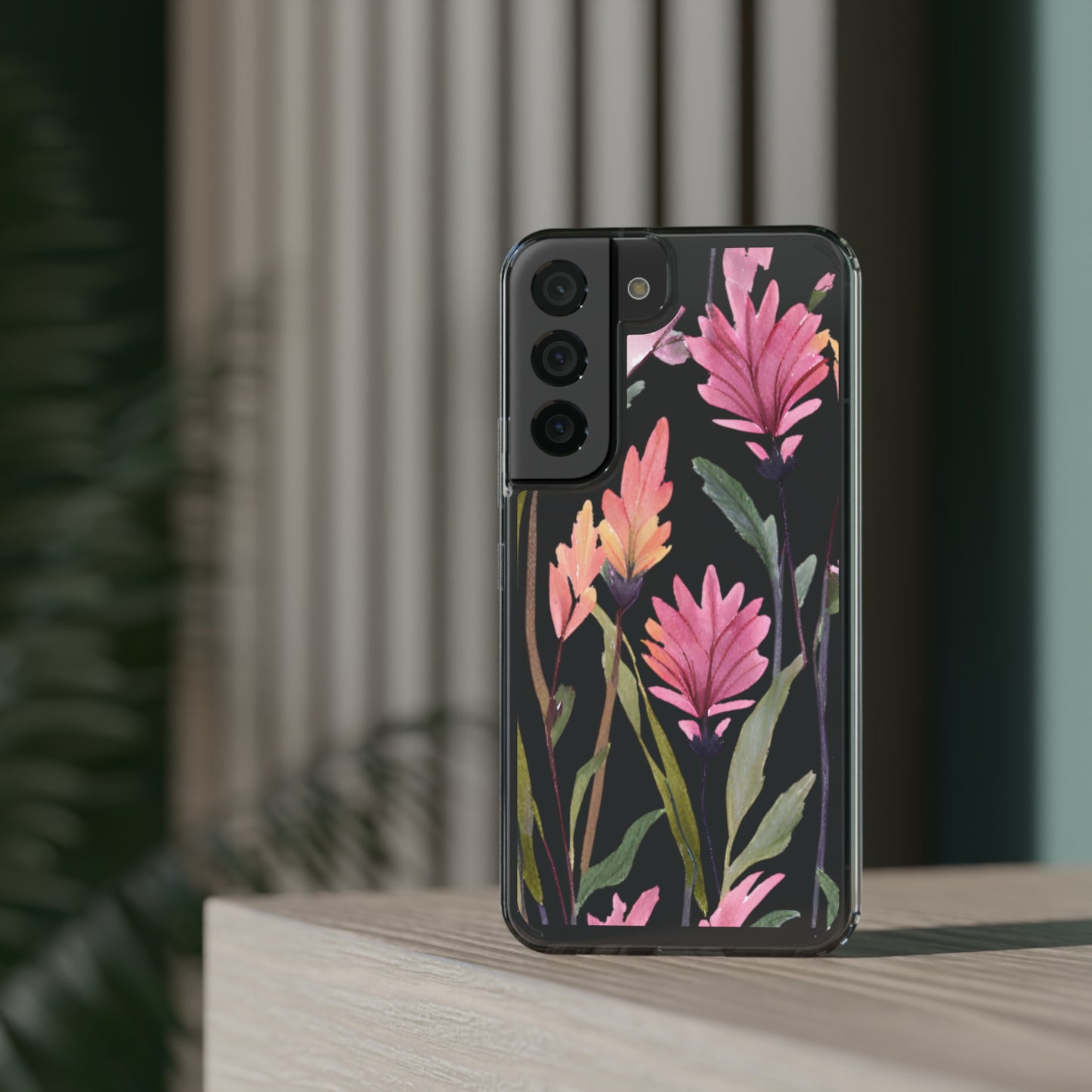 Flower Clear Phone Case