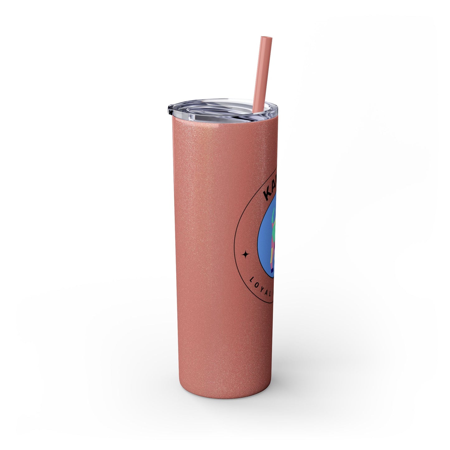 Kangal Skinny Tumbler with Straw, 20oz