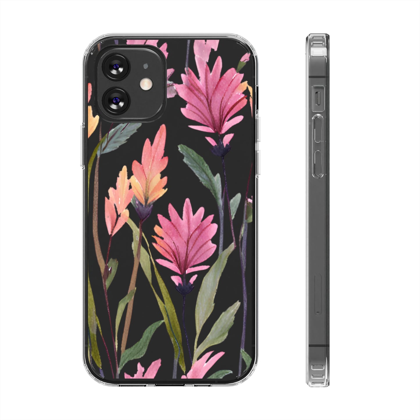 Flower Clear Phone Case