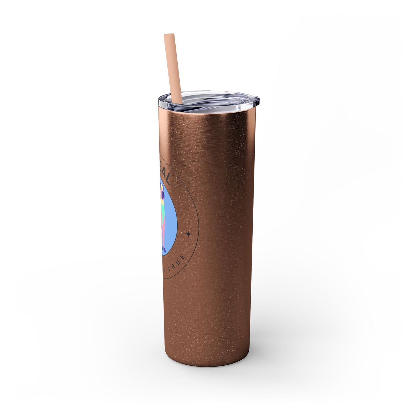 Kangal Skinny Tumbler with Straw, 20oz
