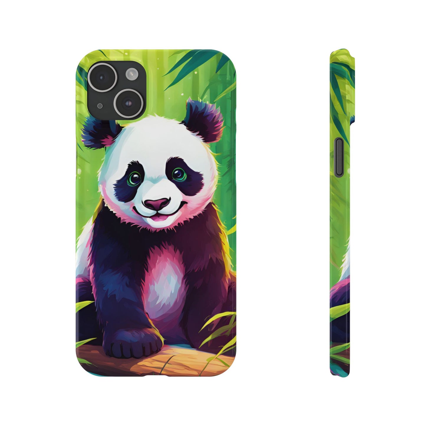 Panda Slim Phone Case