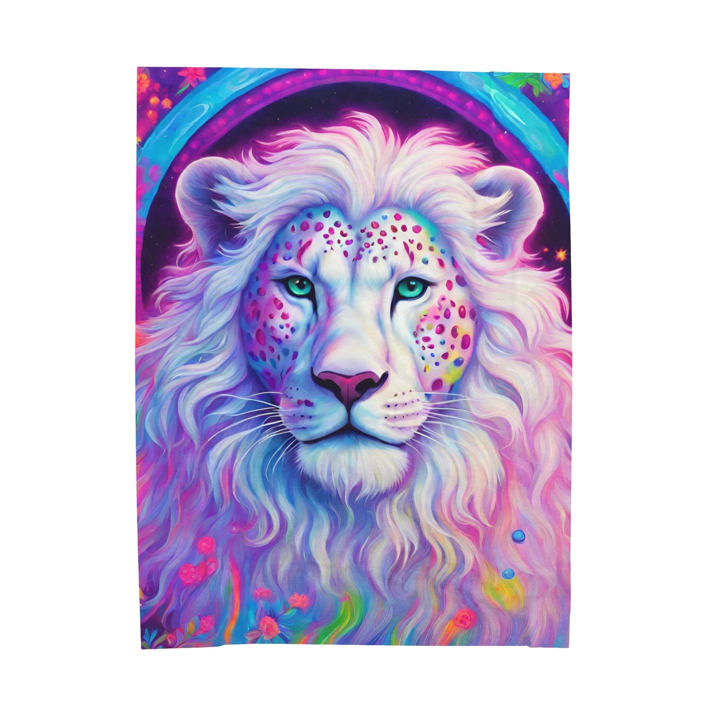 Lion Plush Blanket