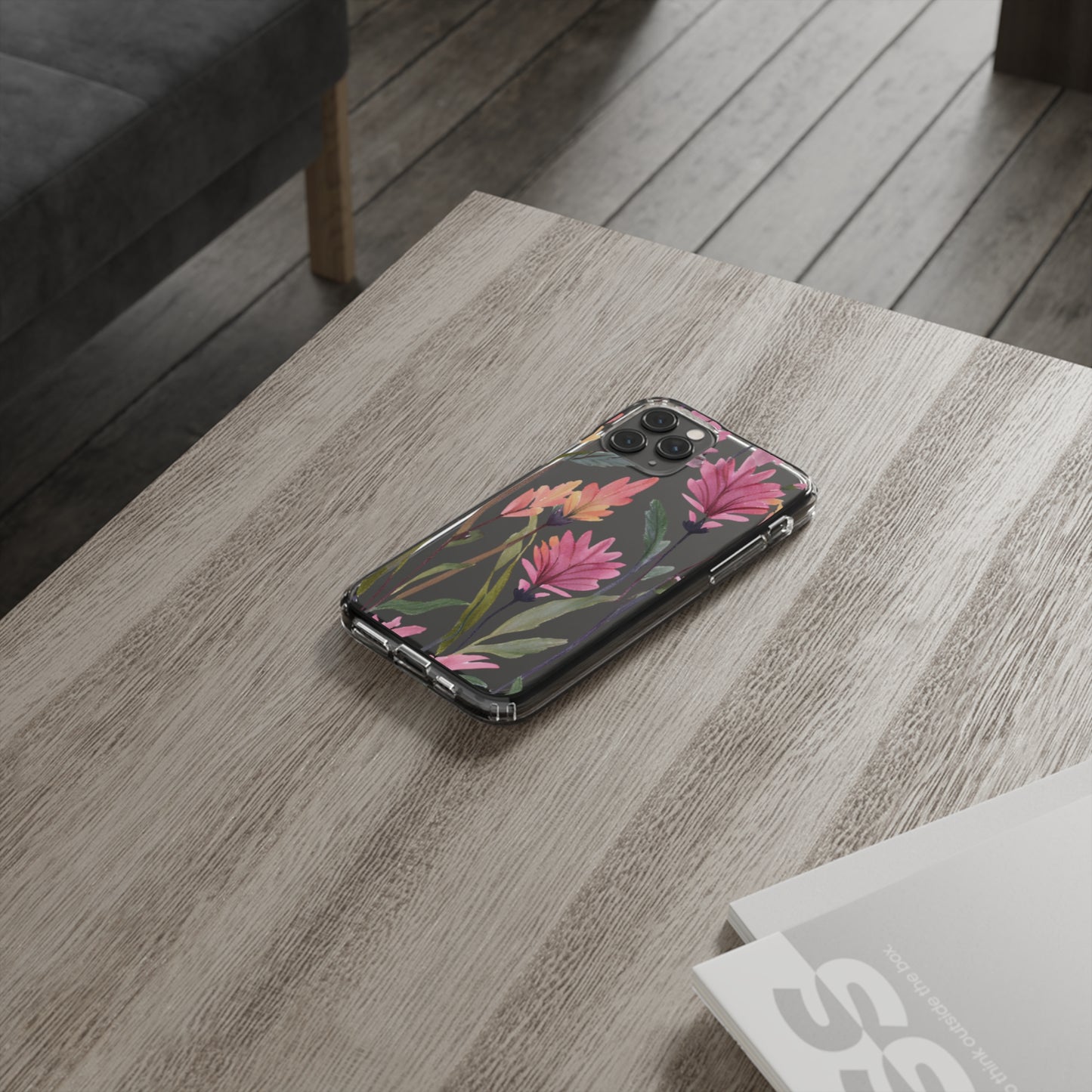 Flower Clear Phone Case