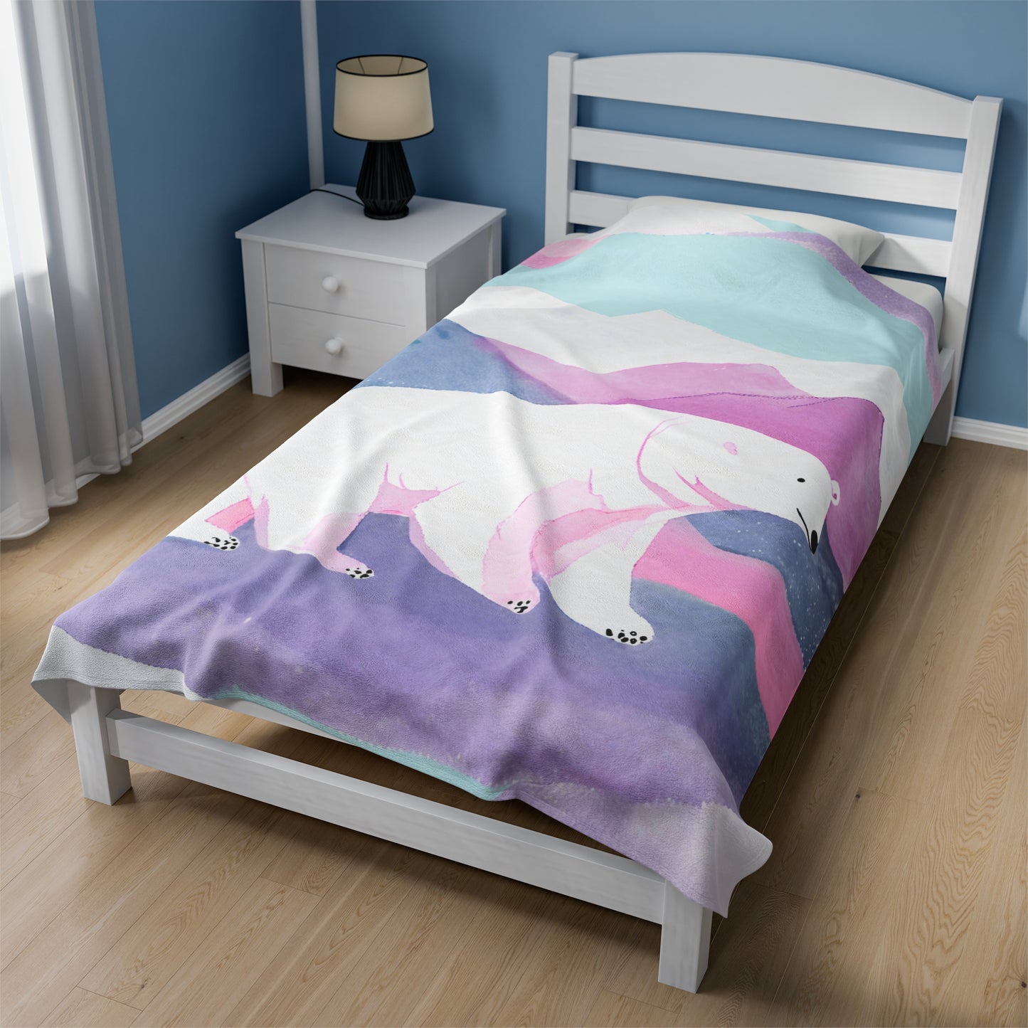 Polar Bear Plush Blanket
