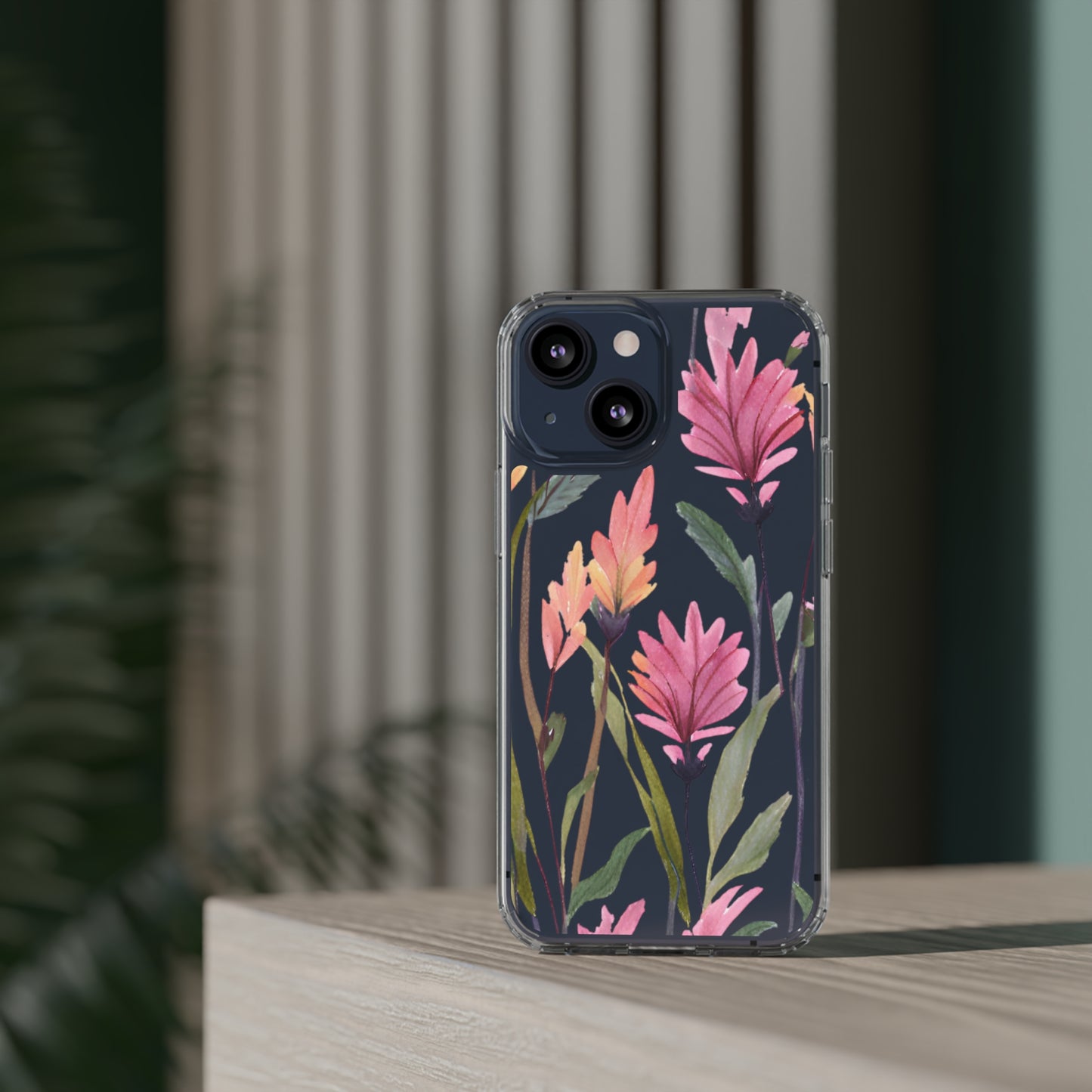 Flower Clear Phone Case