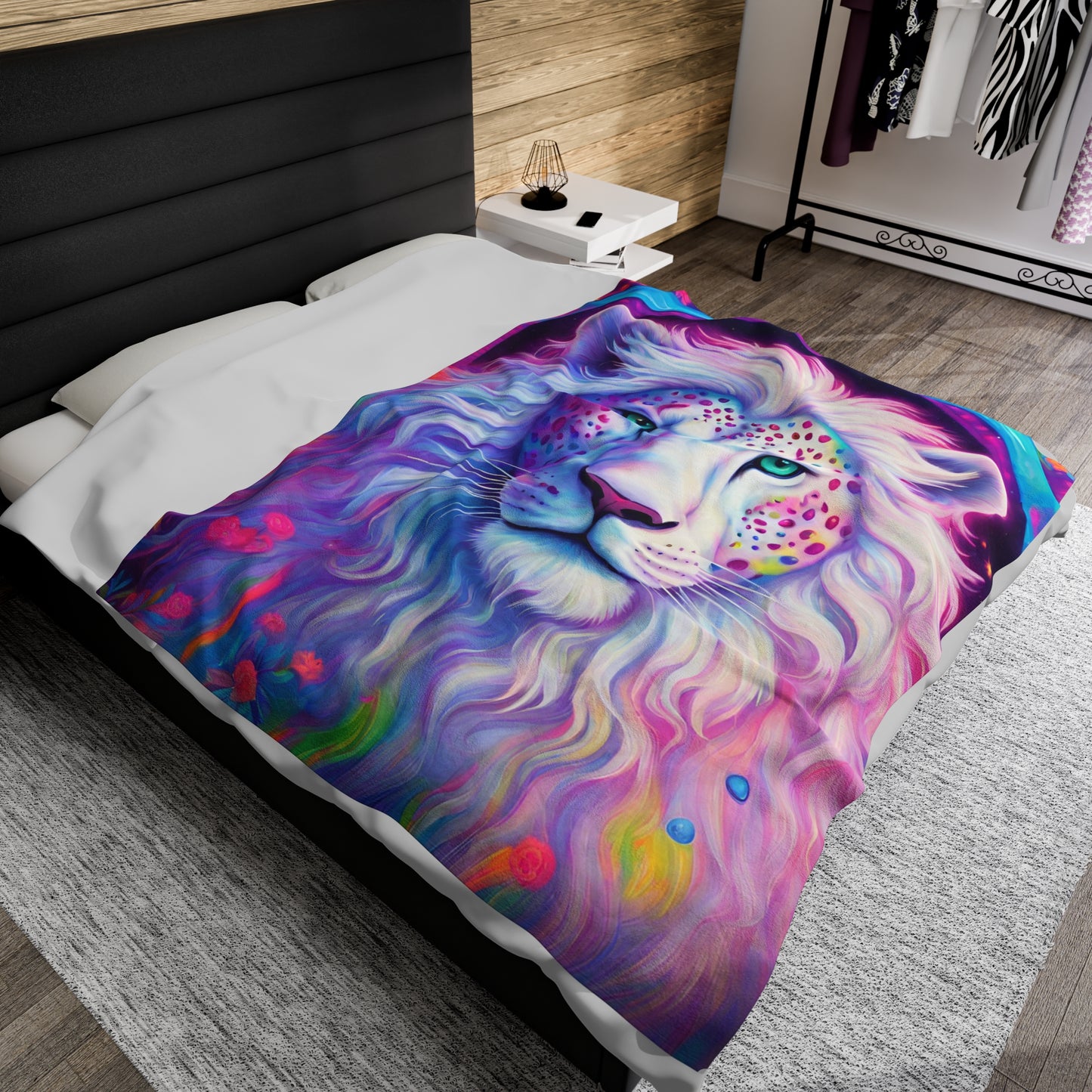 Lion Plush Blanket