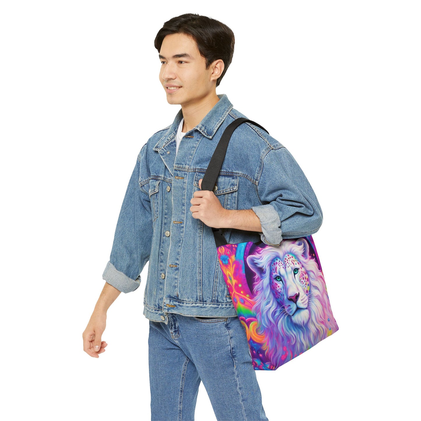 White Lion Adjustable Tote