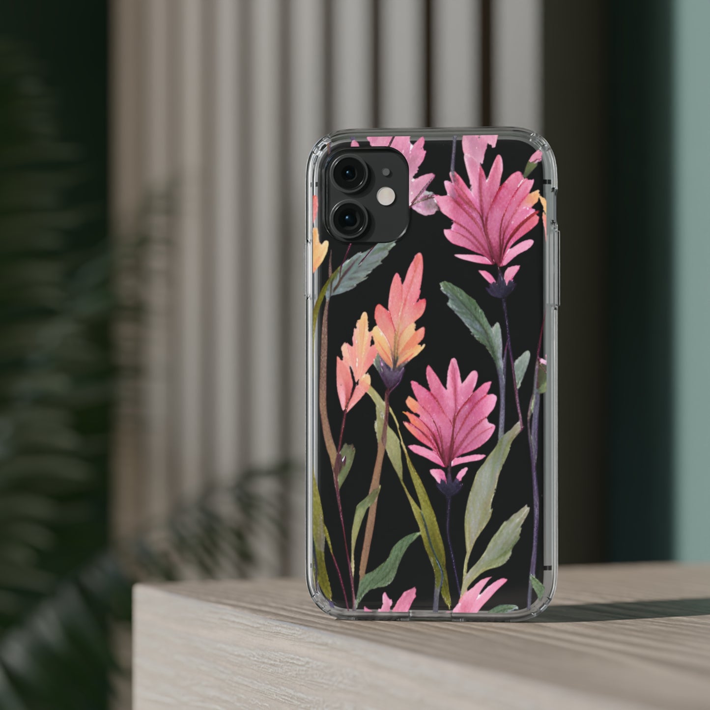 Flower Clear Phone Case